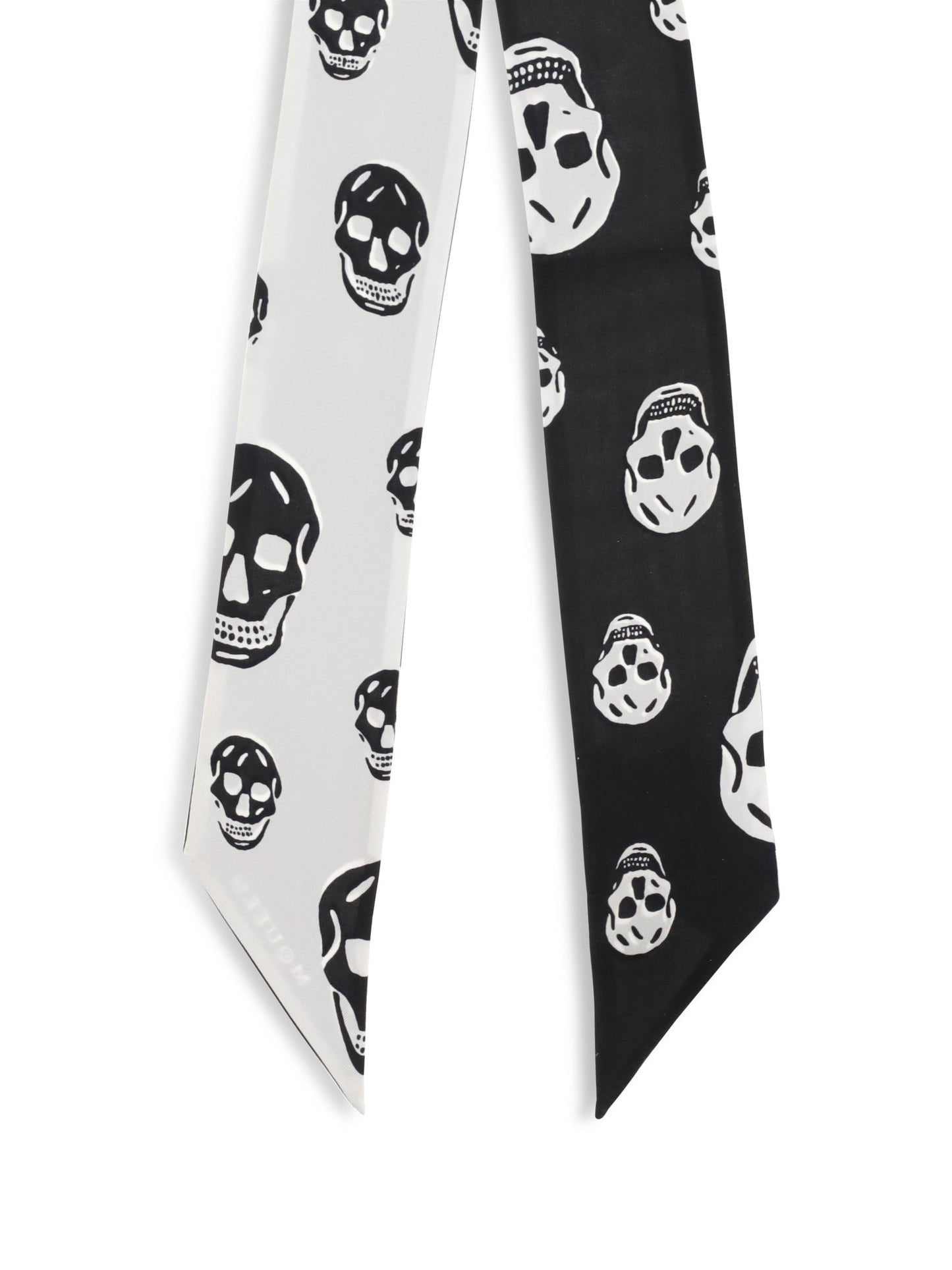 Alexander Mcqueen Women Skull Ribbon Scarf