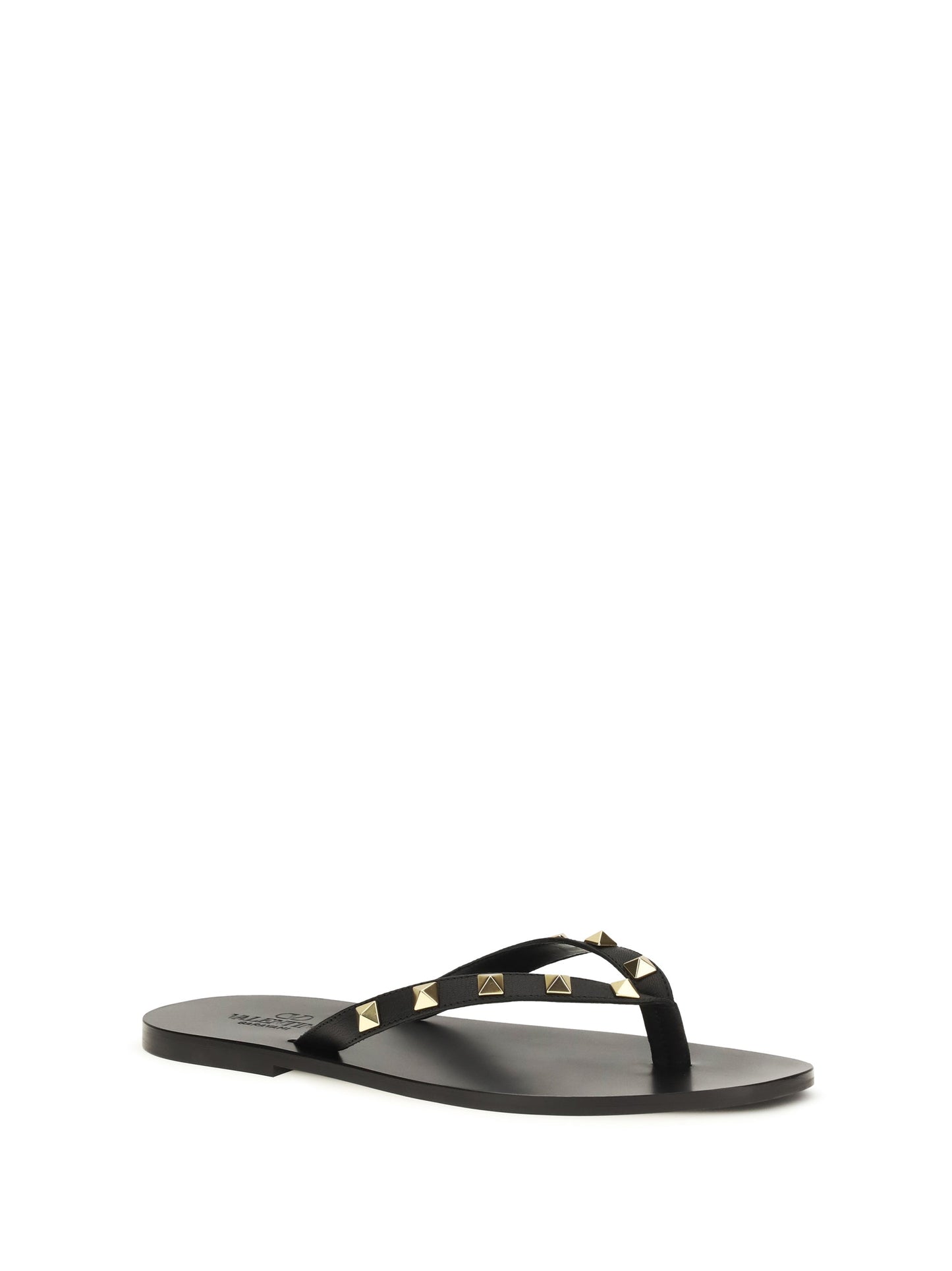 Valentino Garavani Men Rockstud Thong Sandals