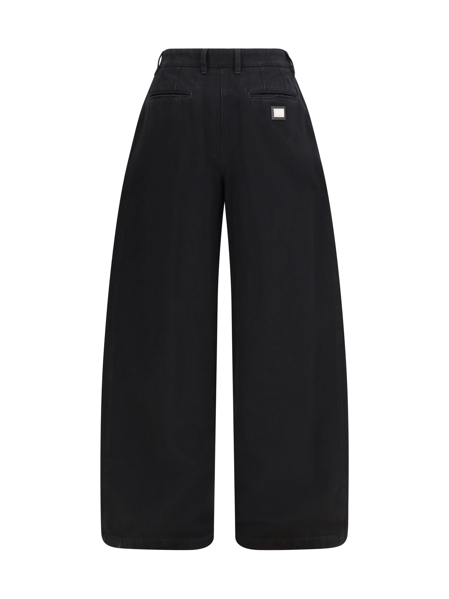 Dolce & Gabbana Women Wide-Leg Cotton Jeans