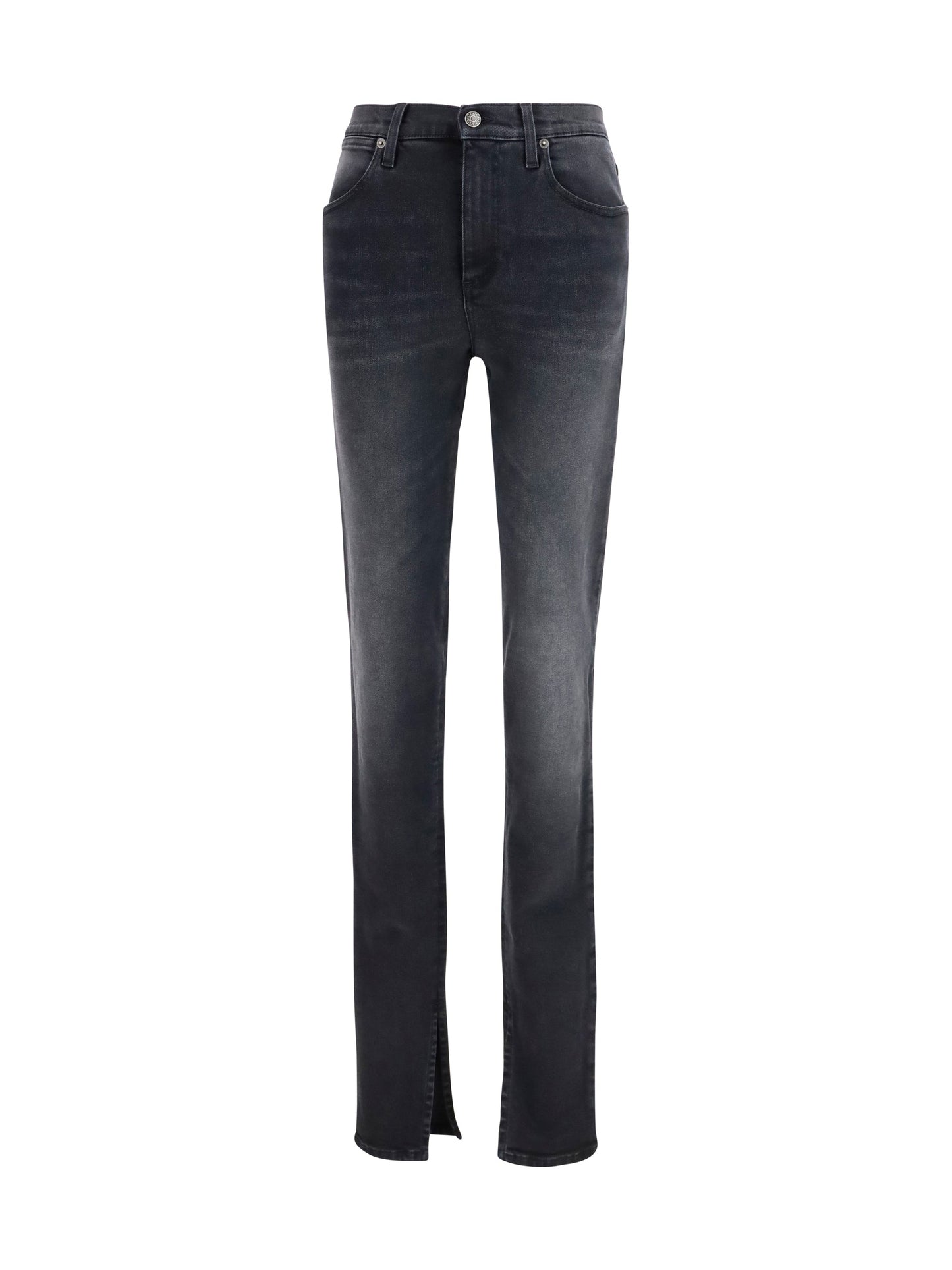 Gucci Women Skinny Washed Cotton Denim Jeans