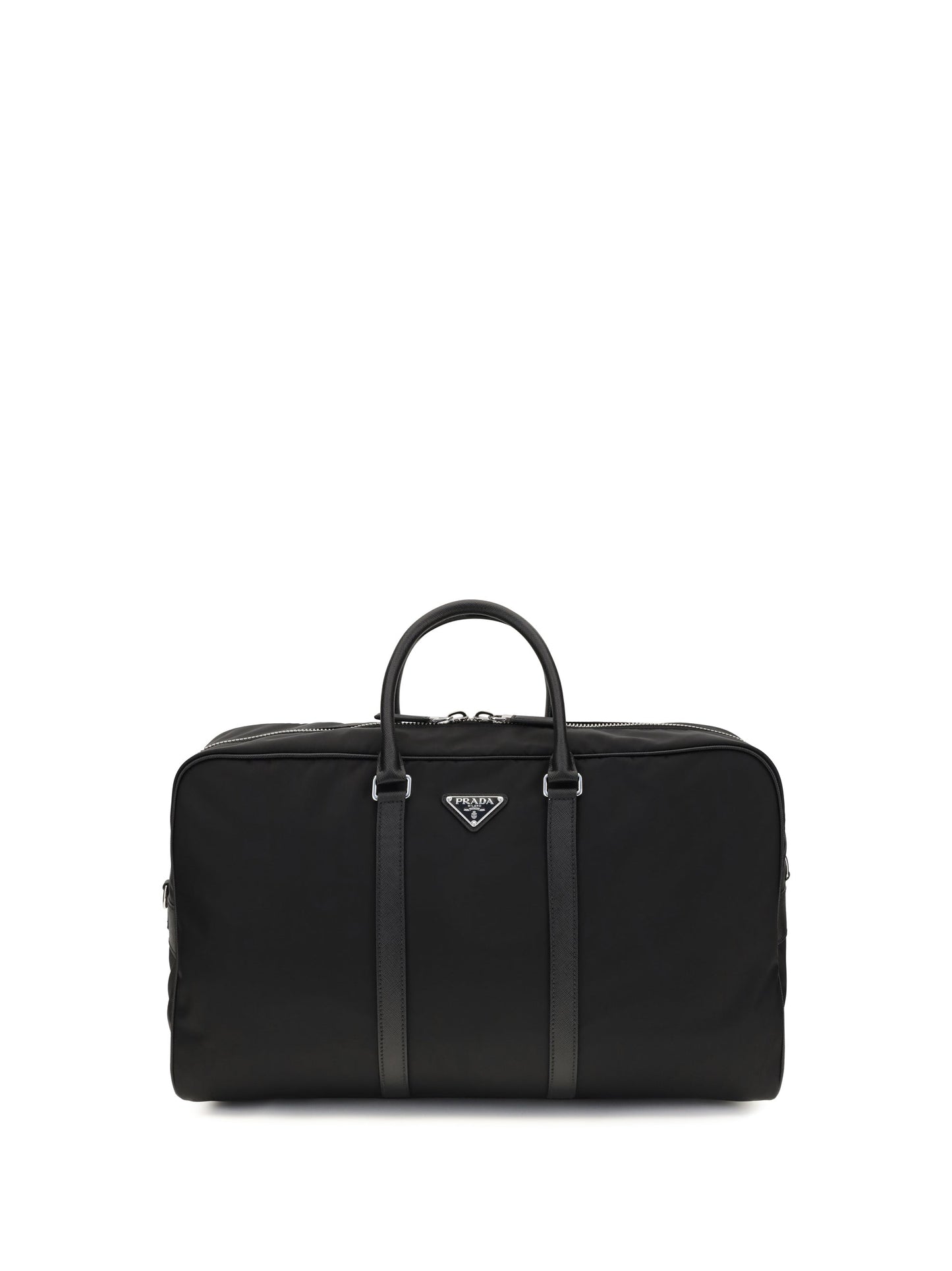 Prada Men Travel Bag In Re-Nylon And Saffiano