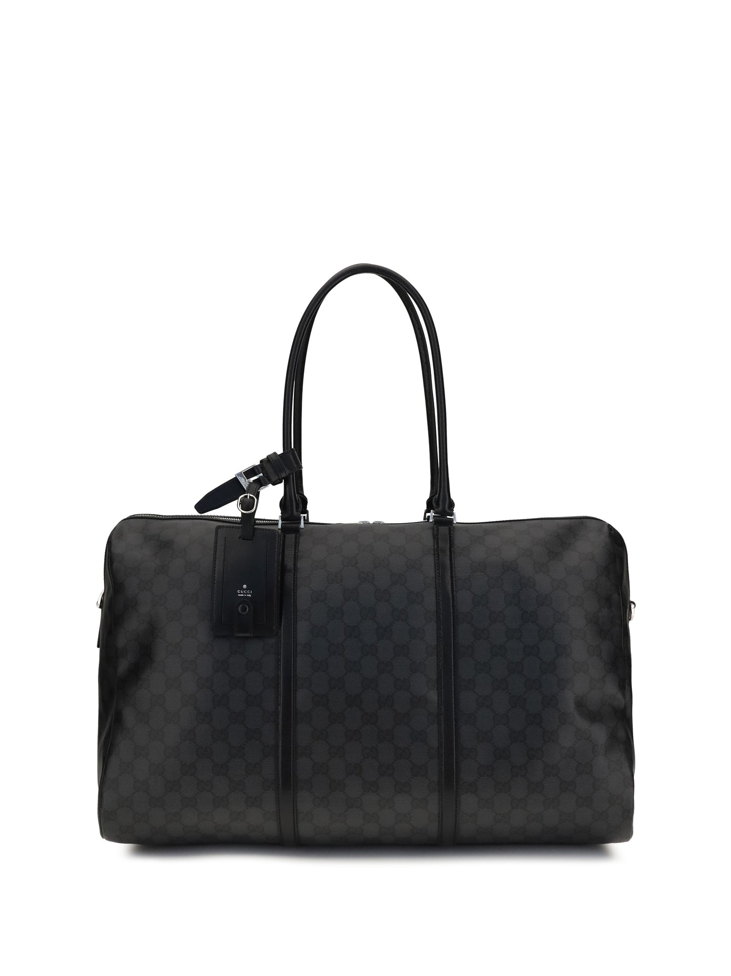 Gucci Women Gg Travel Bag With Web Stripe