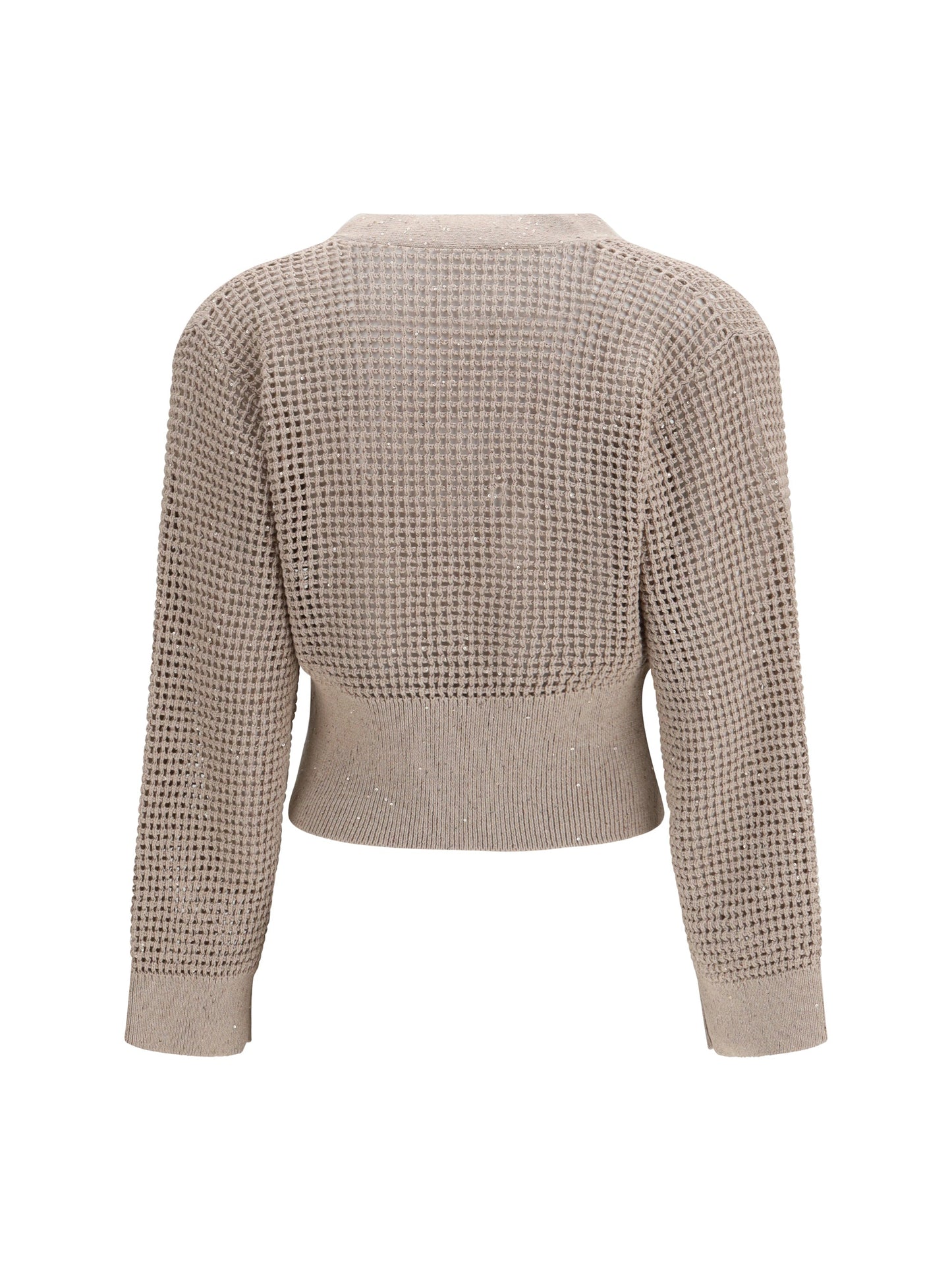Brunello Cucinelli Women Sequined Mesh Cardigan