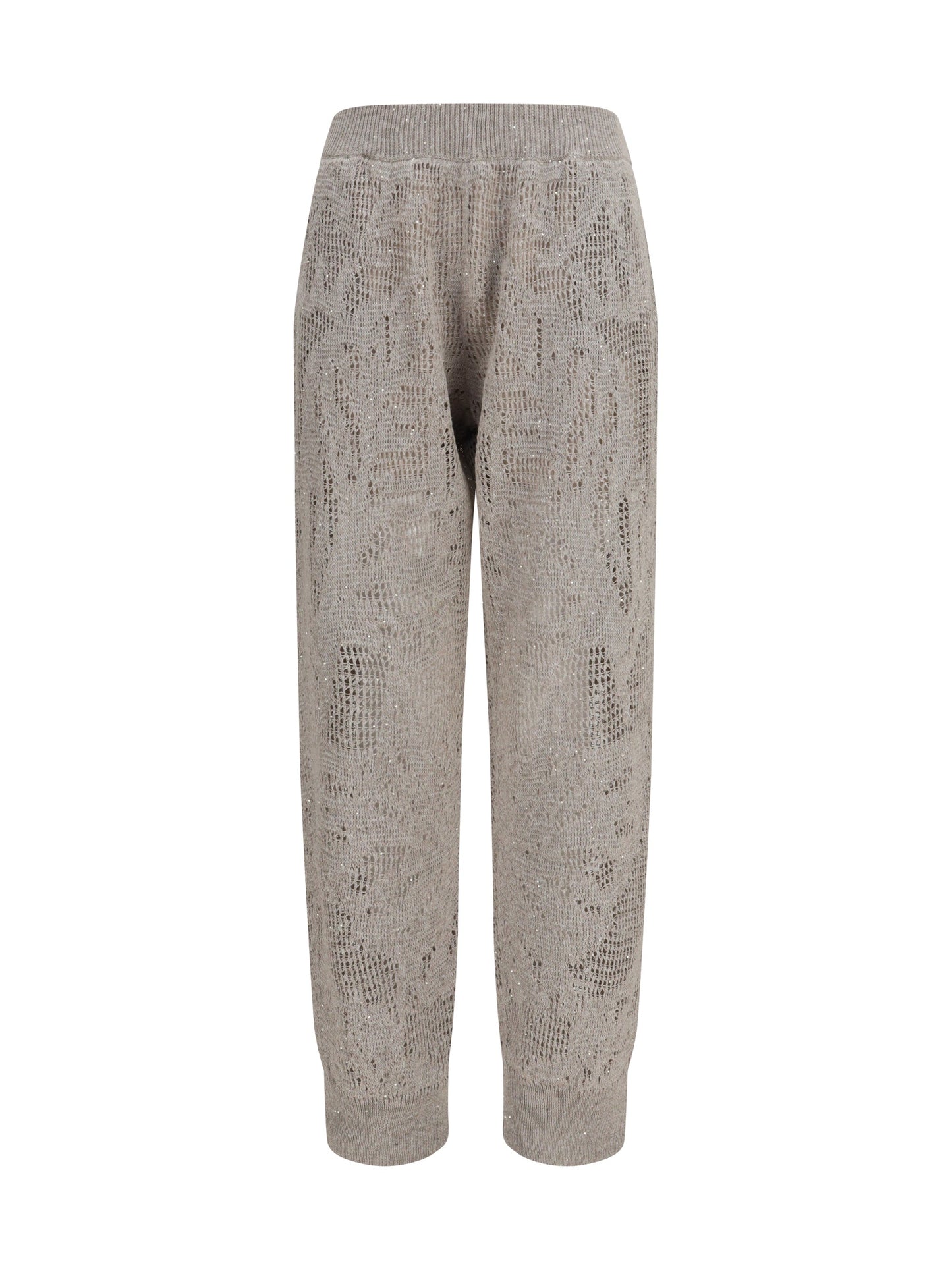 Brunello Cucinelli Women Track Dazzling Water Lillies Pants