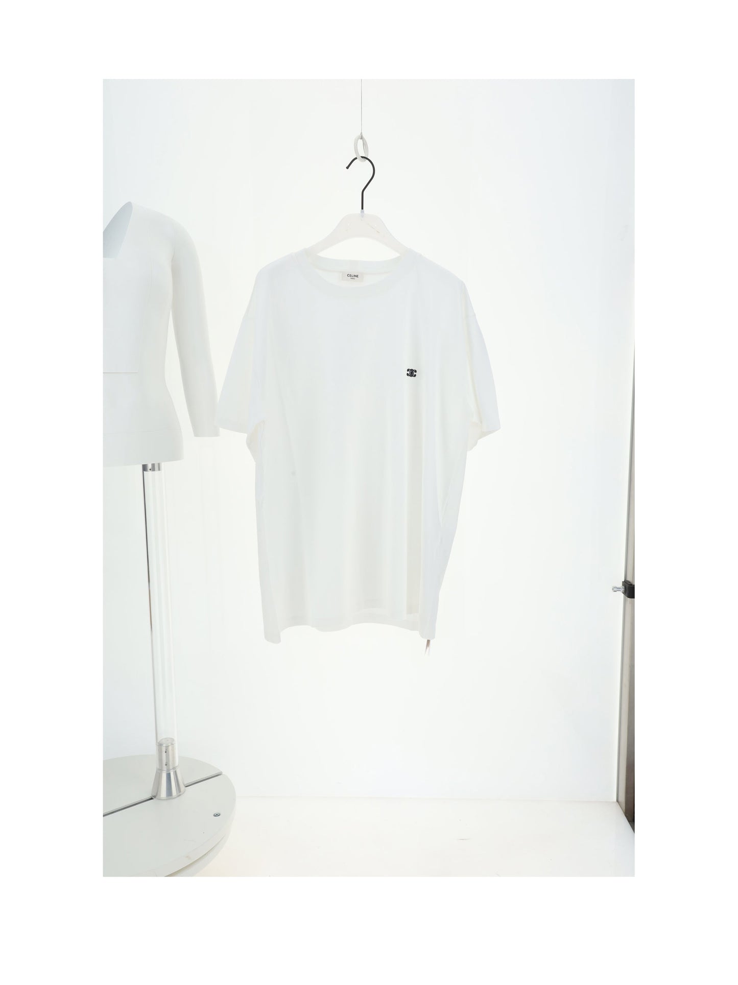 Celine Men T-Shirt Loose Triomphe