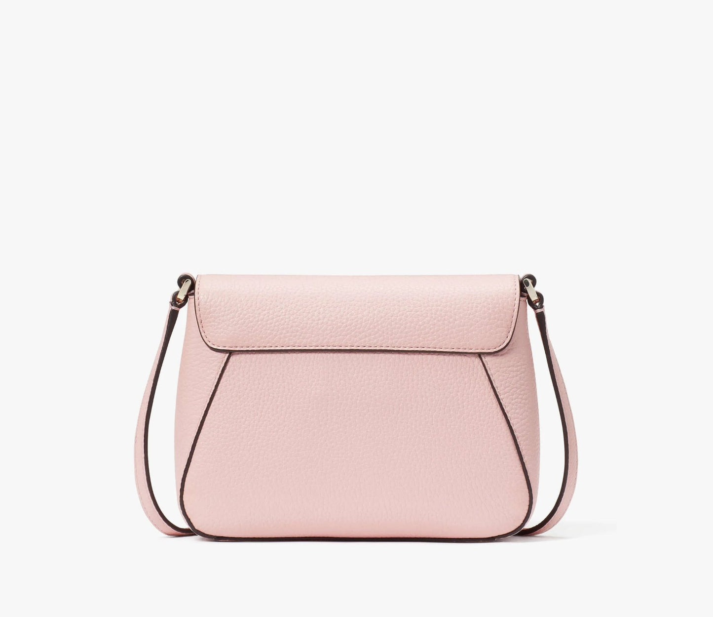 NWT Kate Spade Monica Small Flap  Leather Crossbody Bag In Blush