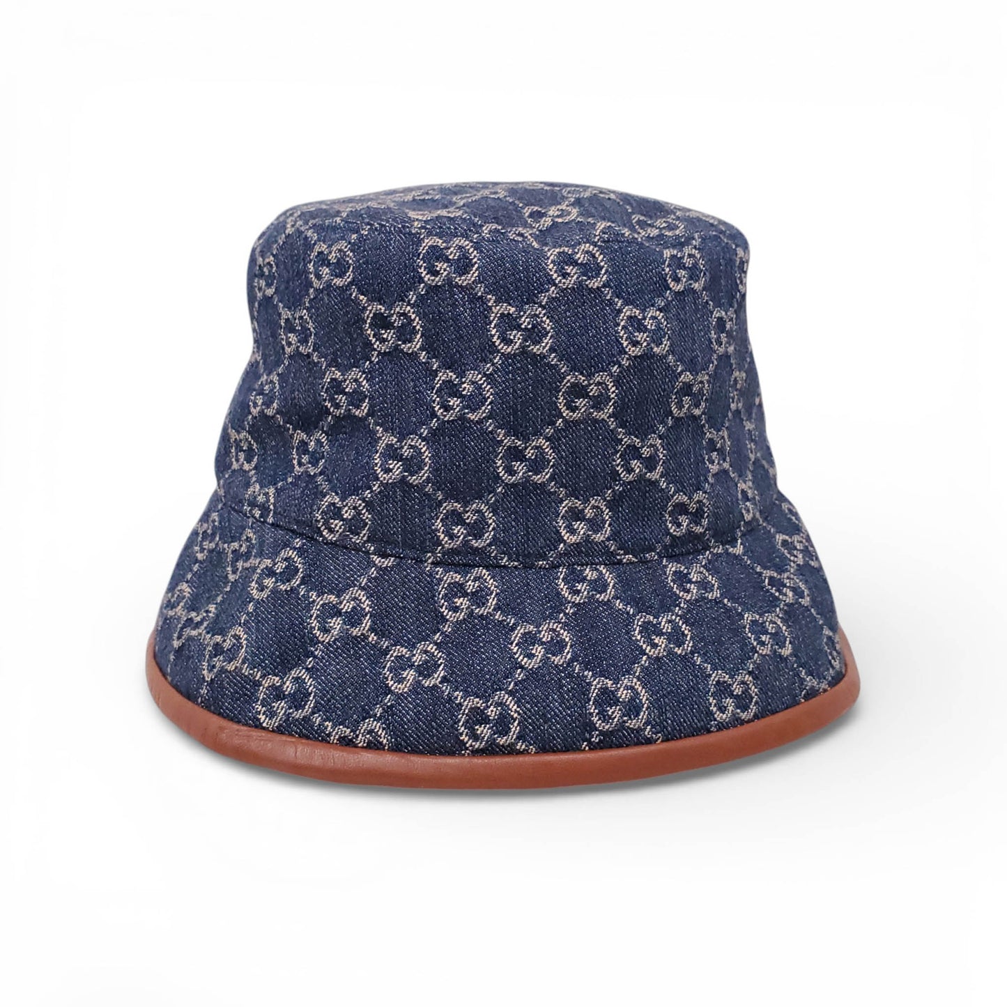 GUCCI DENIM BUCKET HAT - SIZE L