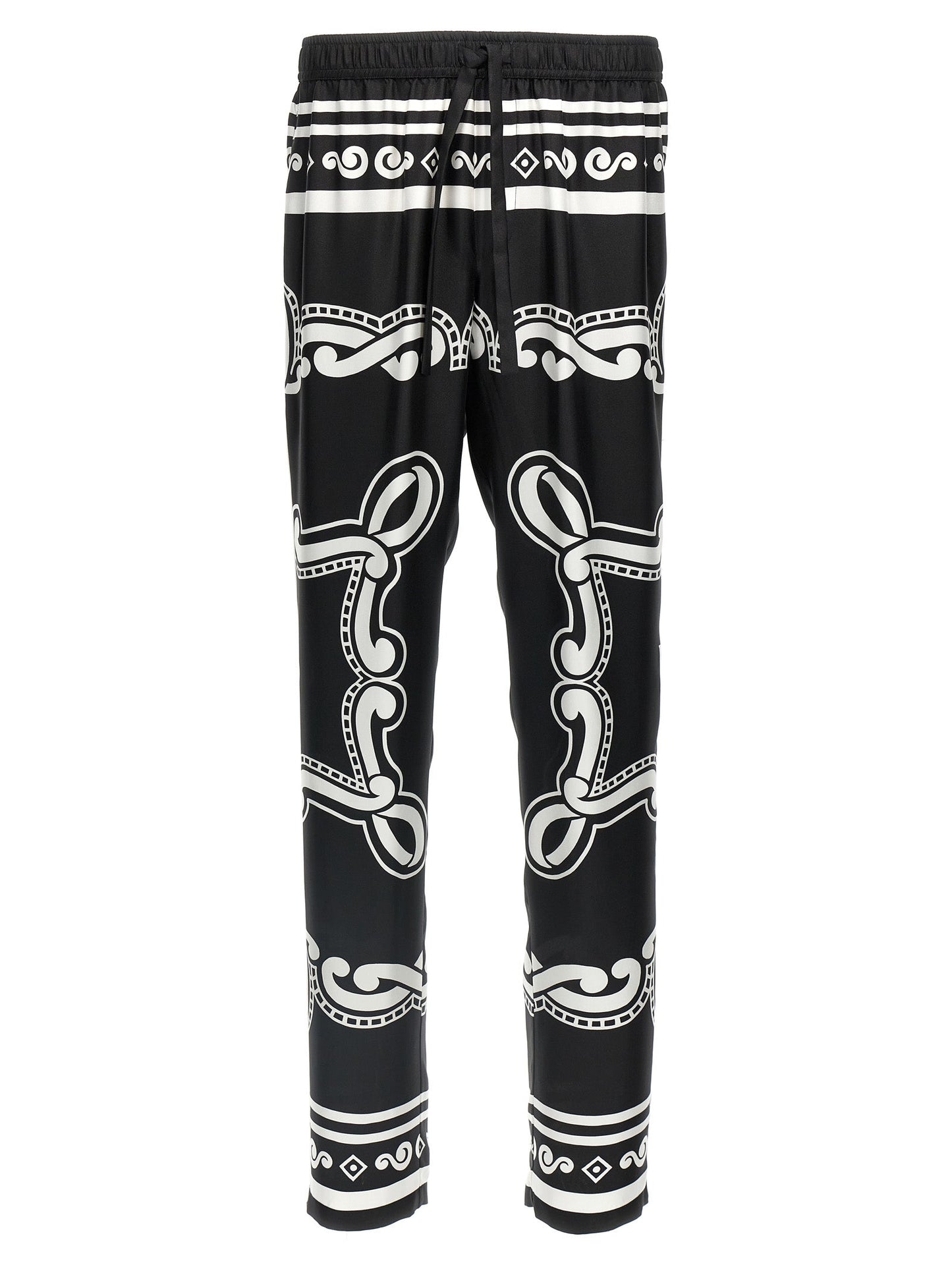 Dolce & Gabbana Men Silk Pants