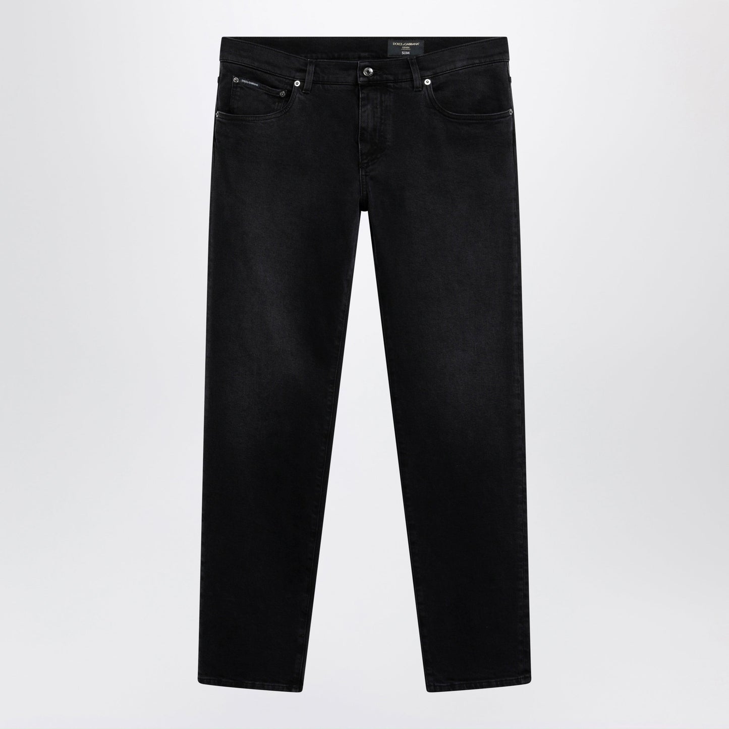 Dolce&Gabbana Stretch Jeans In Grey Denim Men