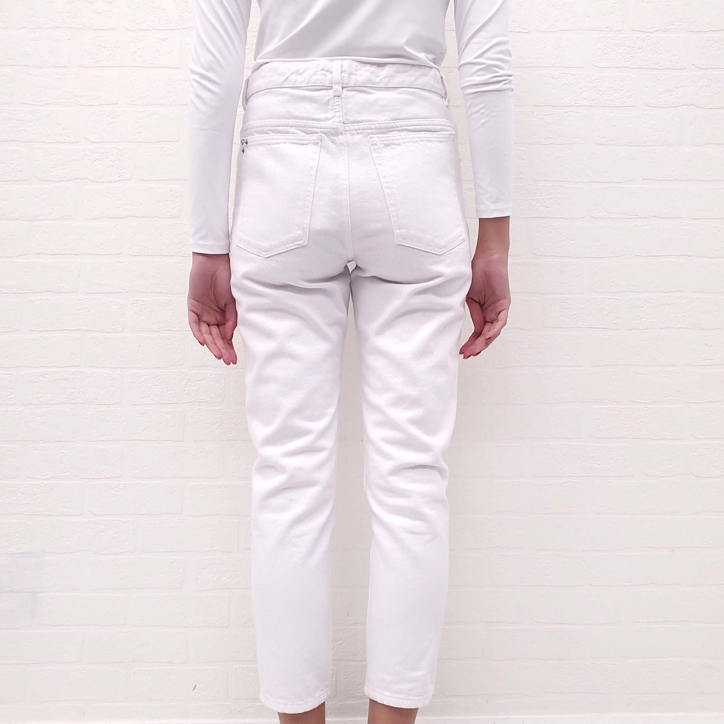 ISABEL MARANT ÉTOILE WHITE JEANS - SIZE 36
