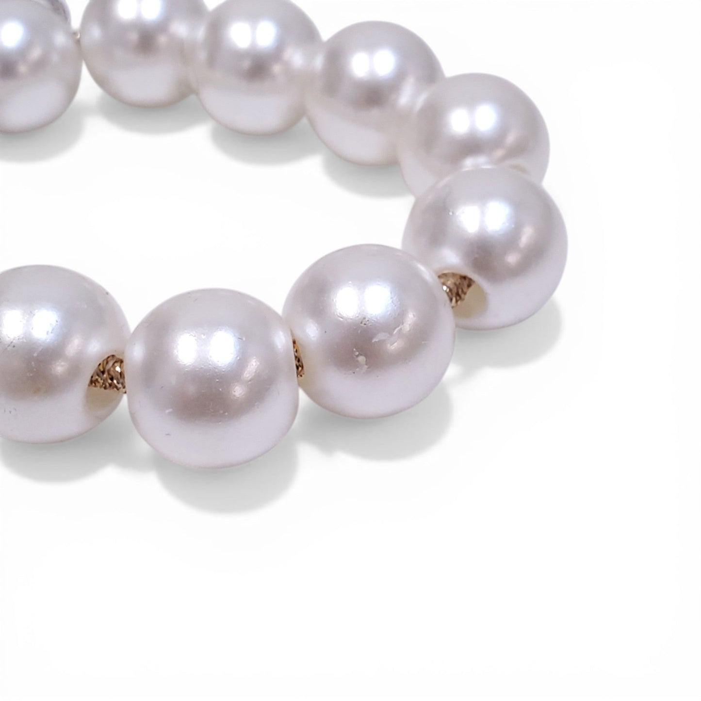 JENNIFER BEHR HENELEY FAUX PEARL PONYTAIL WRAP