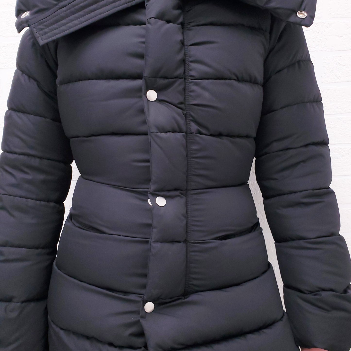 JUNYA WATANABE X COMME DES GARÇONS BLACK PUFFER JACKET - SIZE S