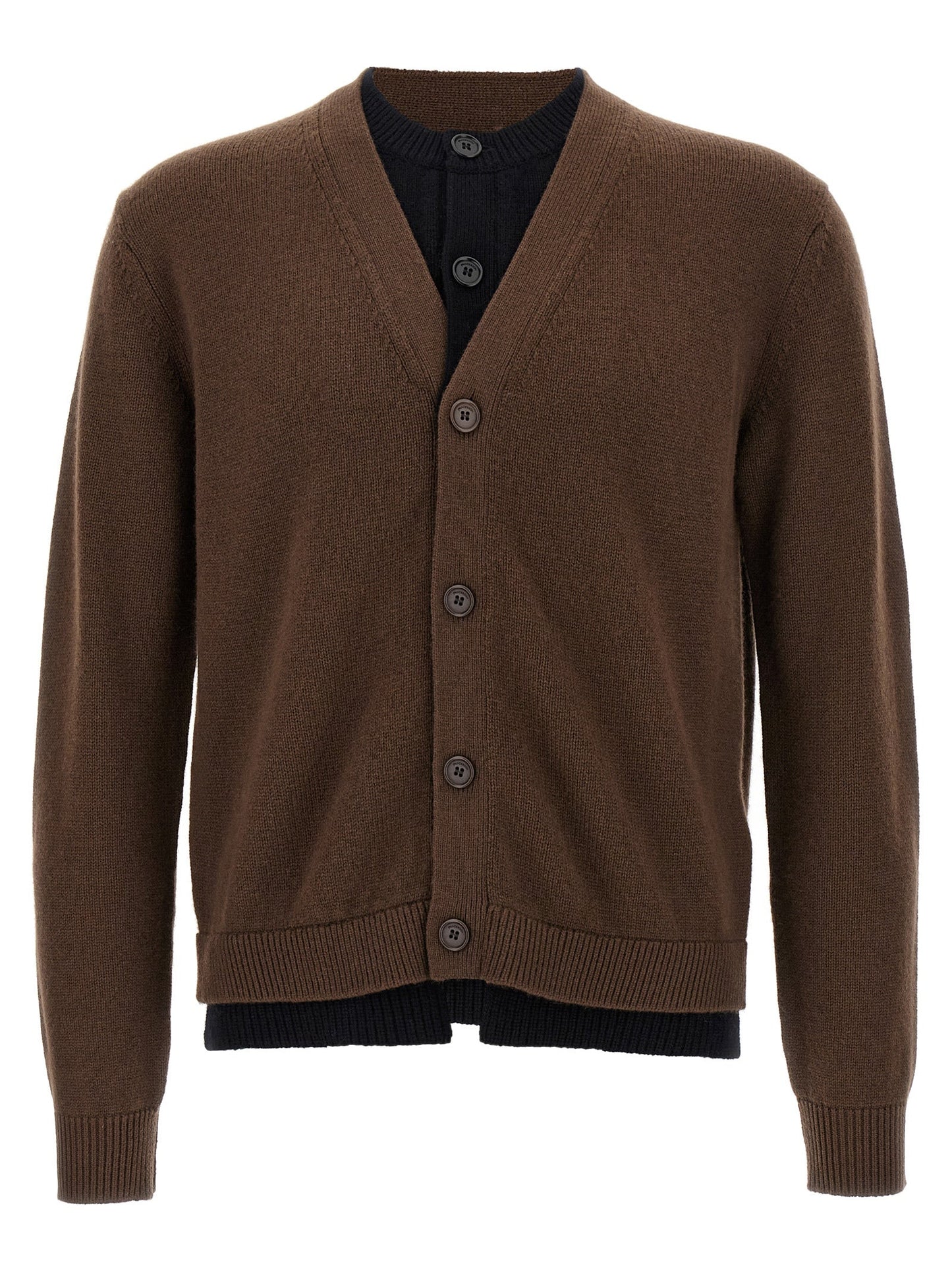 J.W.Anderson Men 'Contrast Layered' Cardigan