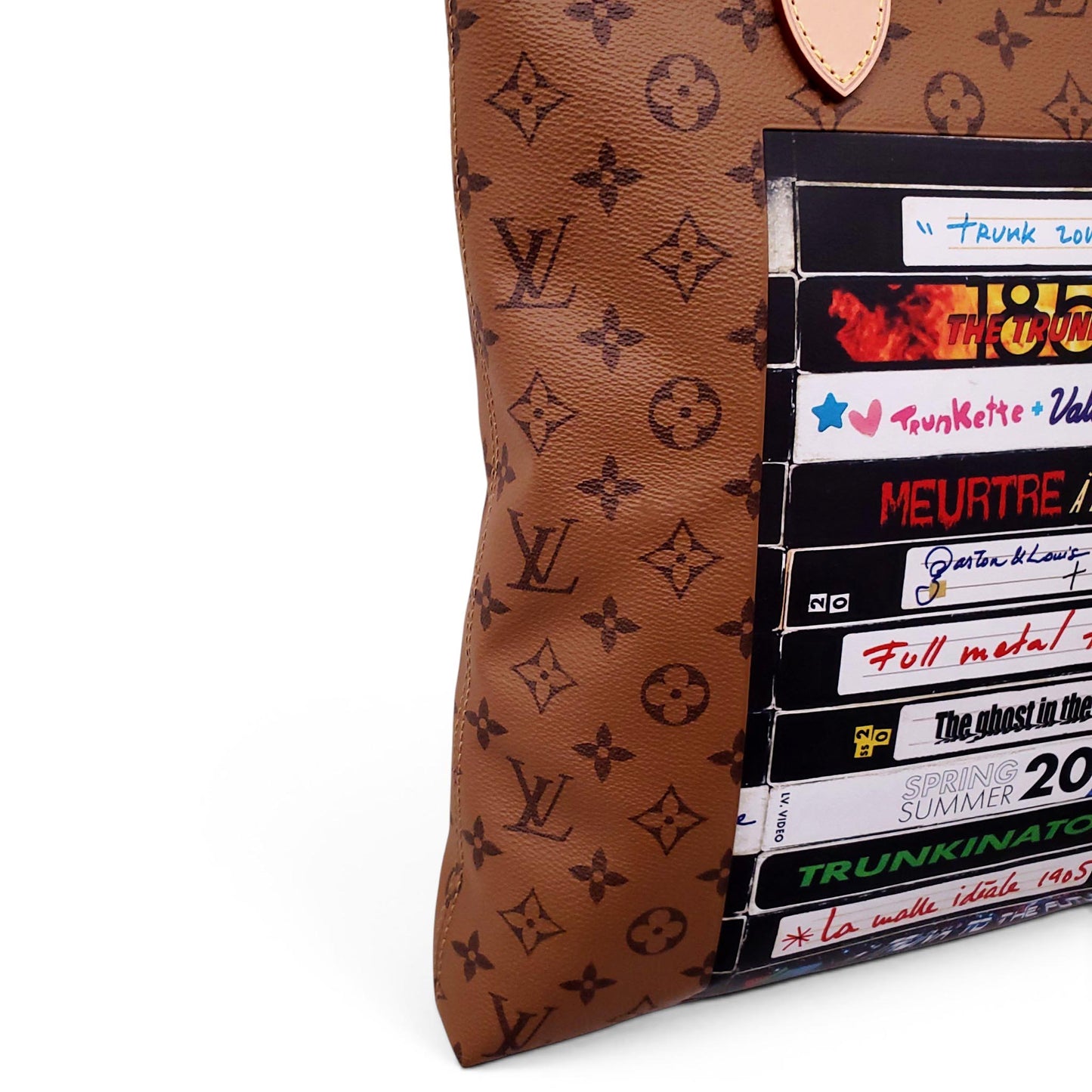 LOUIS VUITTON LIMITED EDITION REVERSE MONOGRAM CARRY IT TOTE BAG
