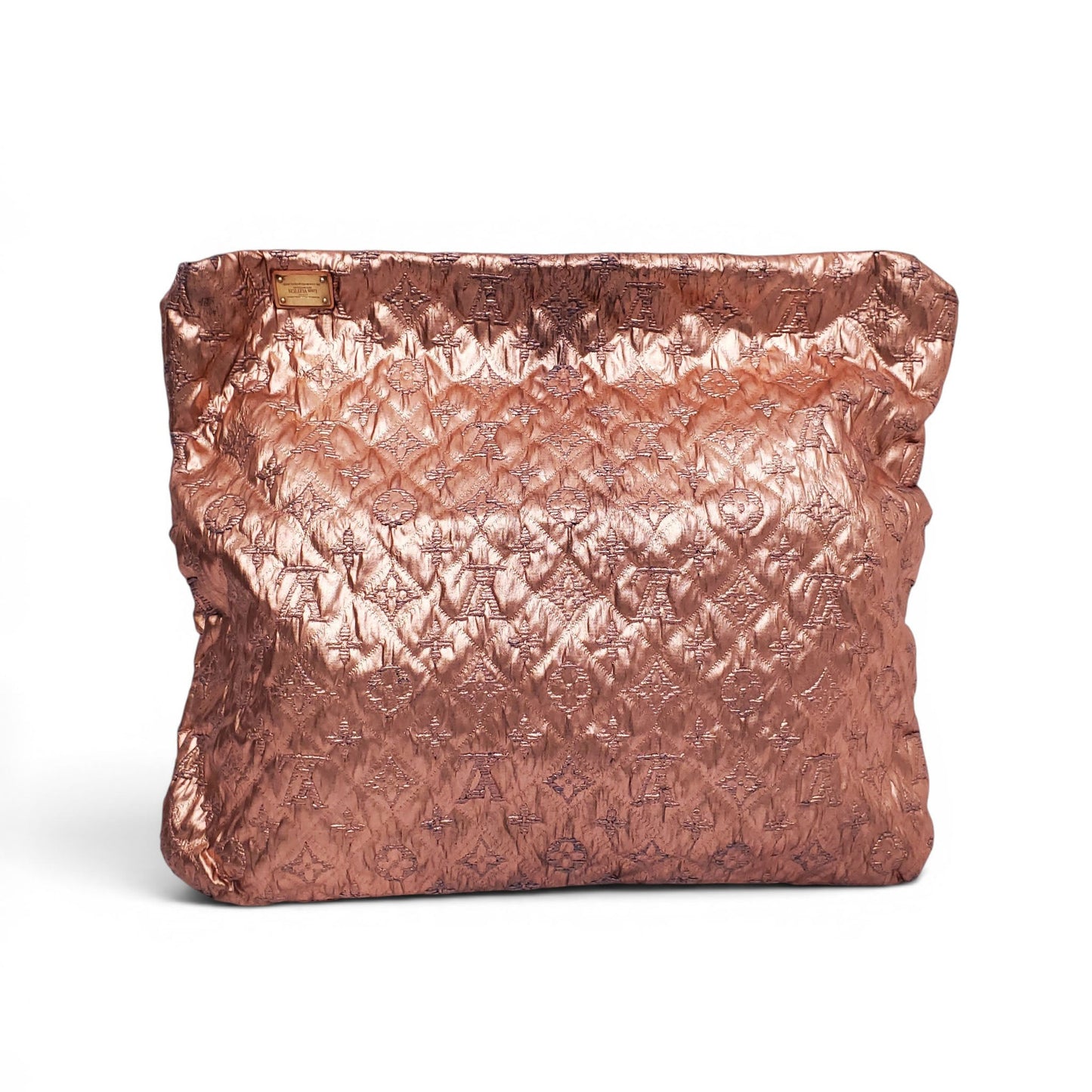LOUIS VUITTON METALLIC LIMELIGHT MM CLUTCH
