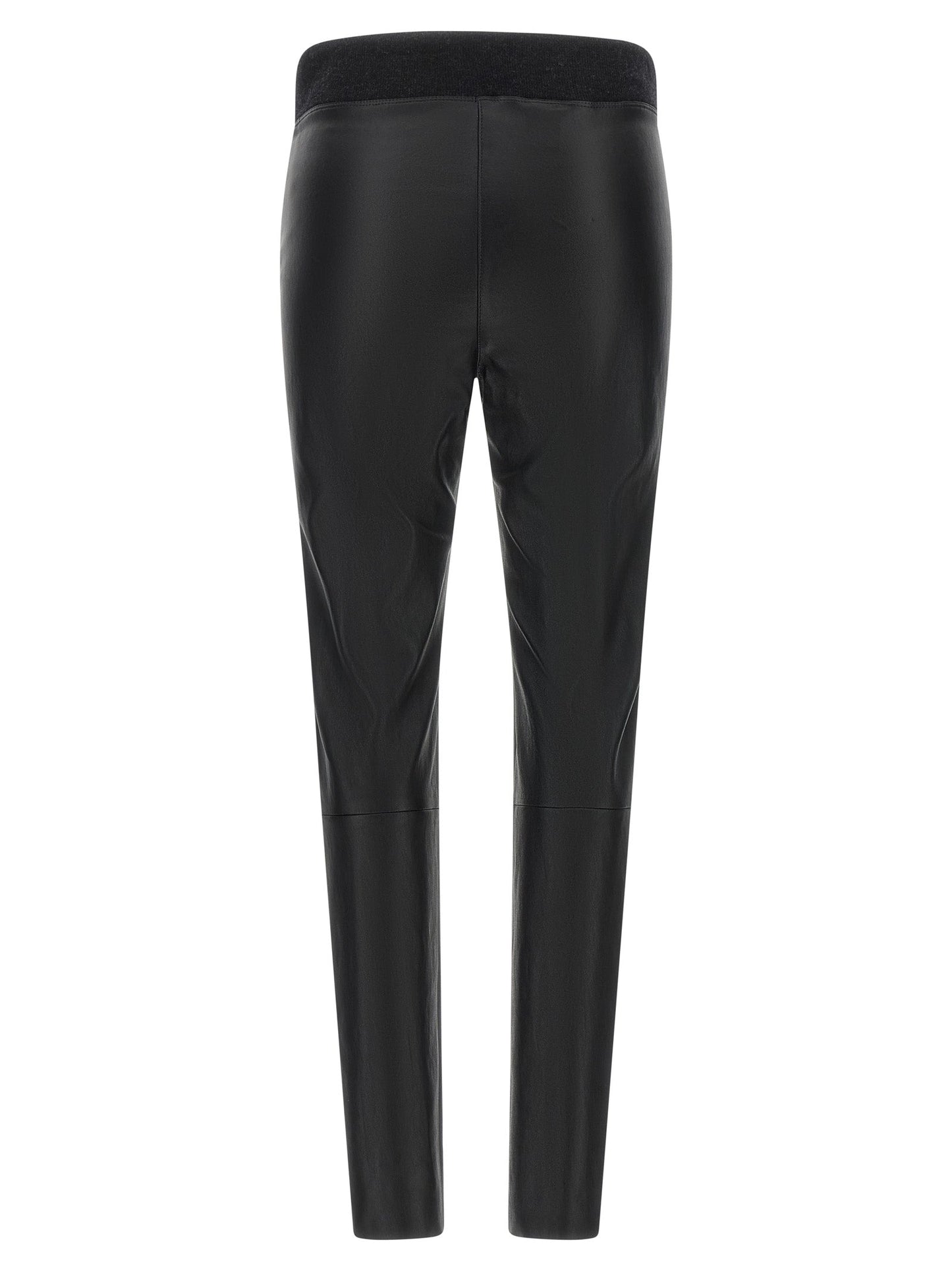 Brunello Cucinelli Women Stretch Nappa Leather Leggings