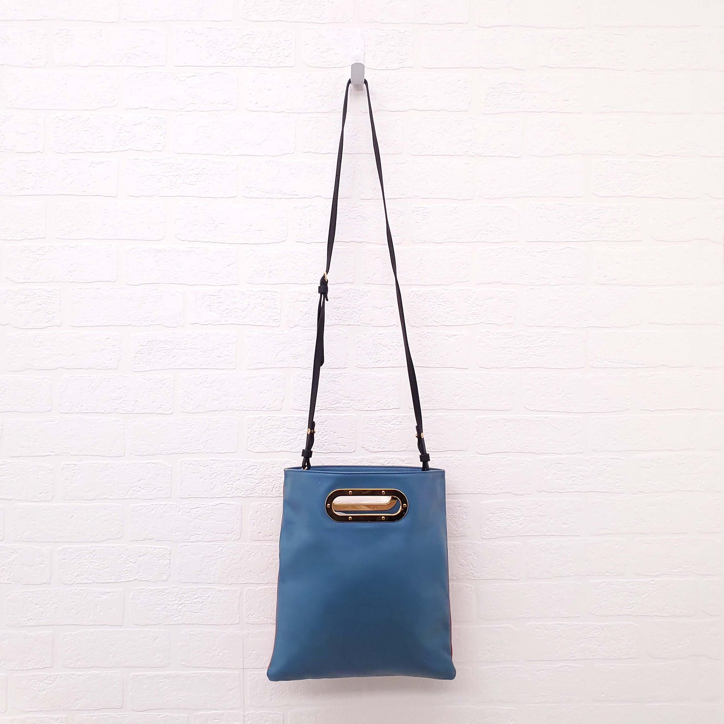 MARNI MULTI-COLOUR LEATHER HANDLE BAG