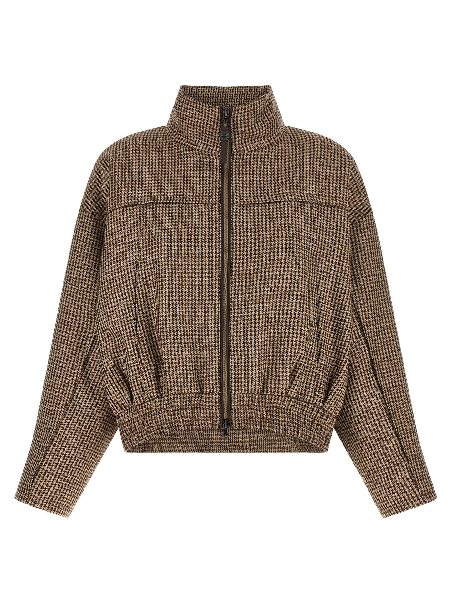 Brunello Cucinelli Women 'Shiny Zipper Pull' Jacket