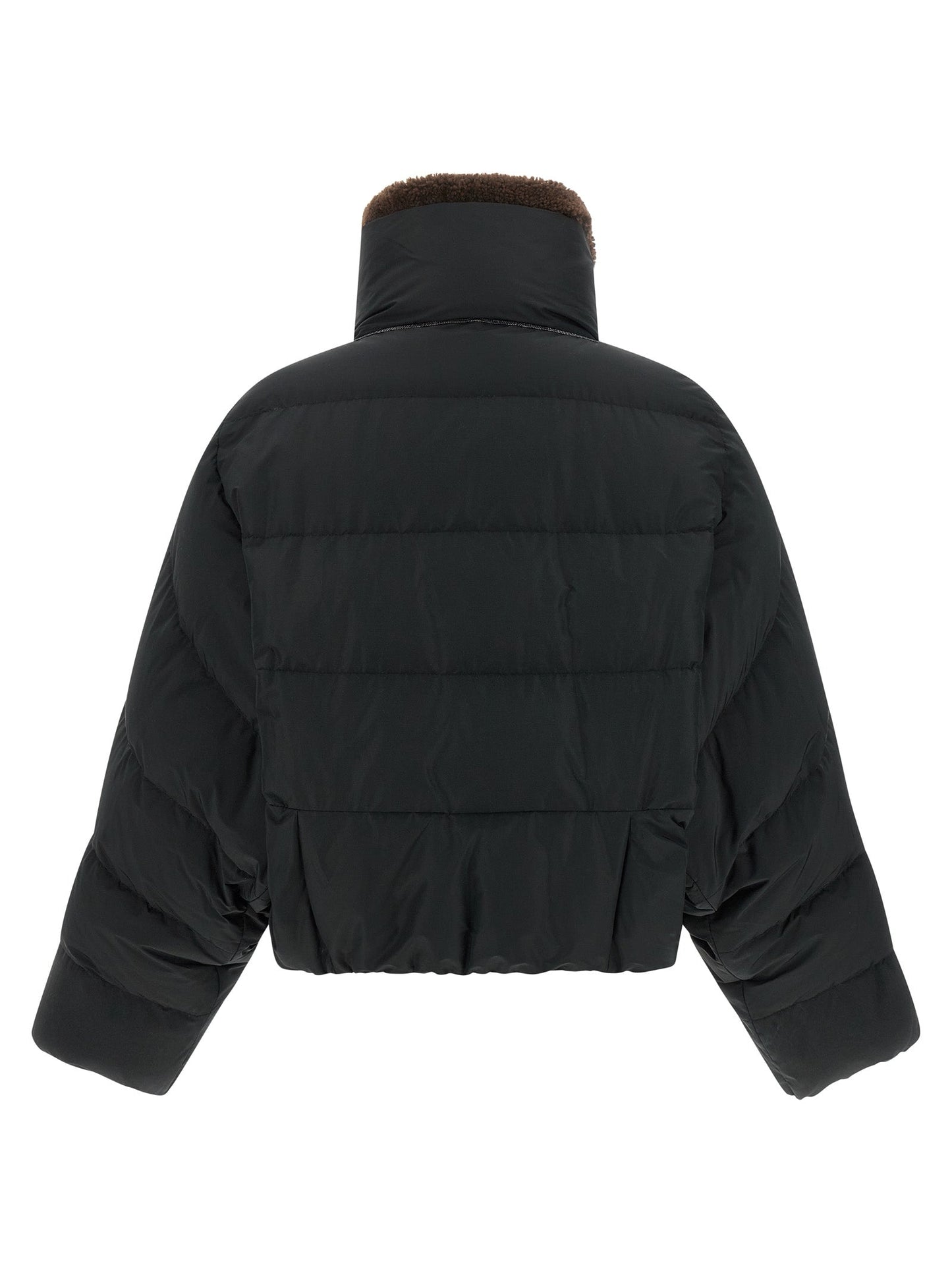 Brunello Cucinelli Women Cropped Down Jacket
