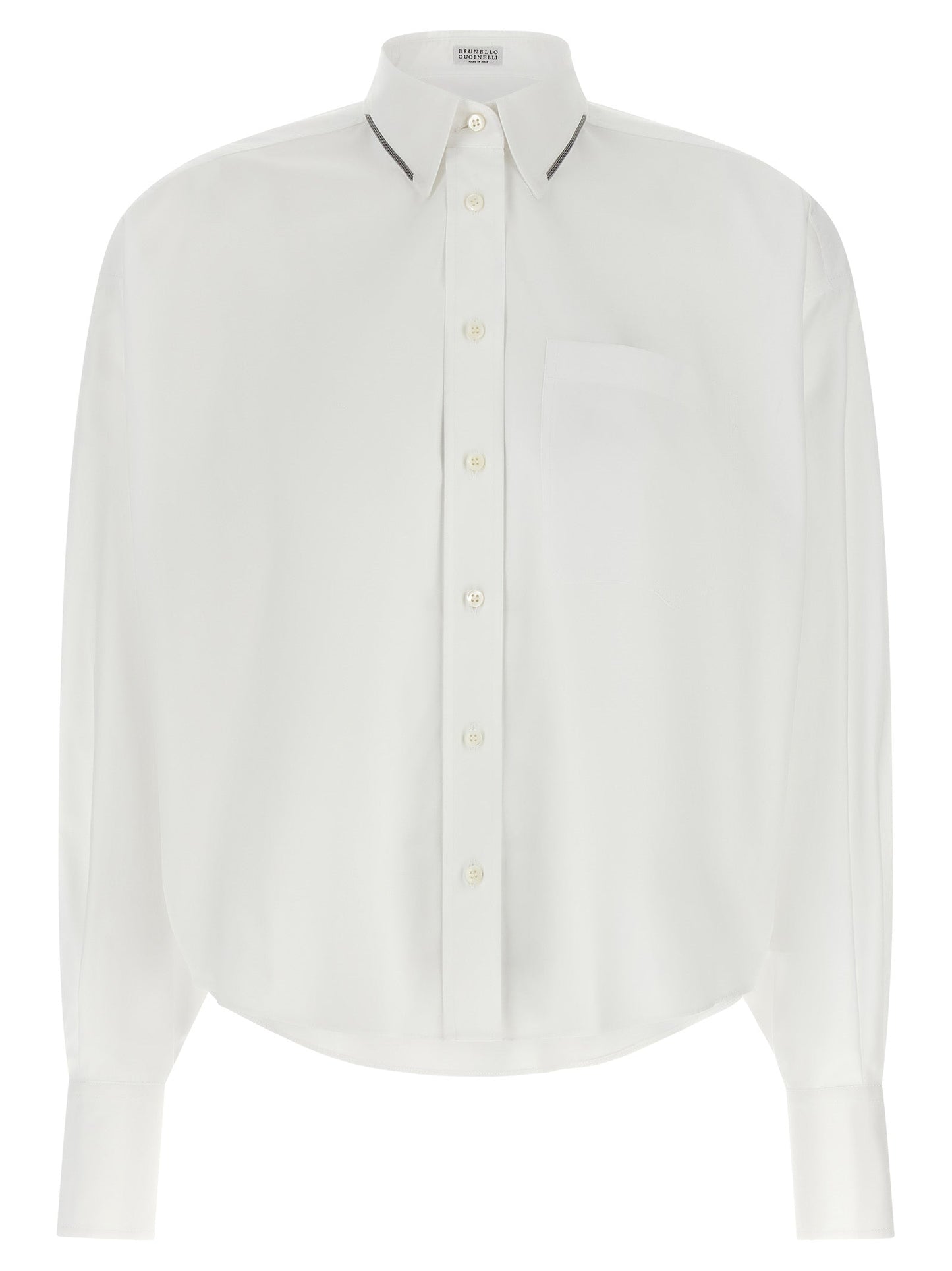 Brunello Cucinelli Women 'Shiny Trim' Shirt