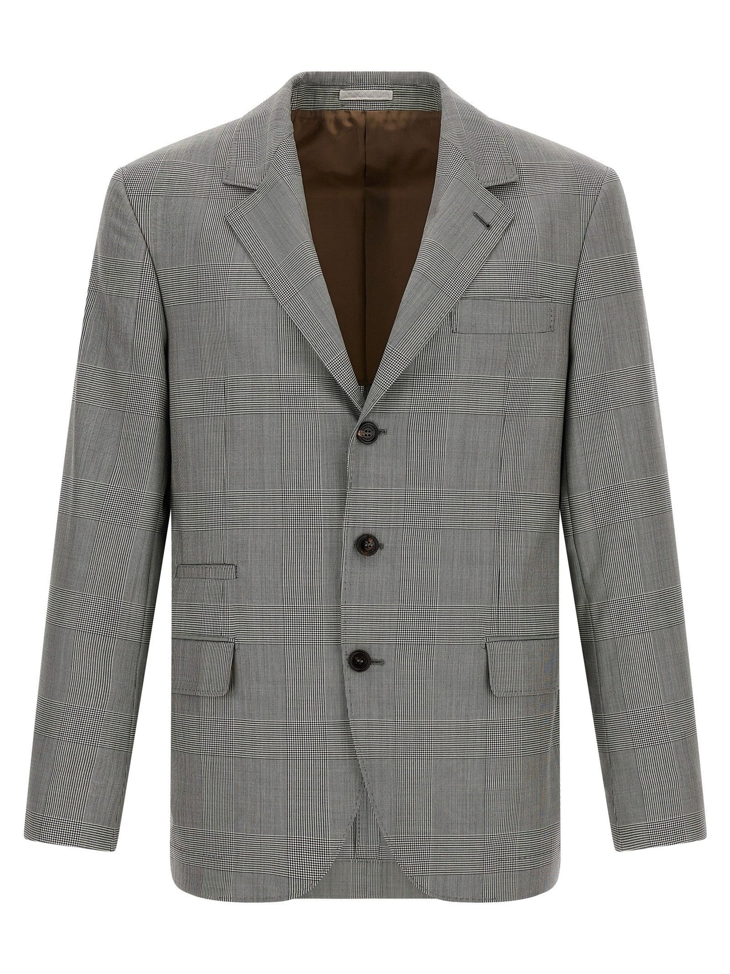 Brunello Cucinelli Men Prince Of Wales Blazer