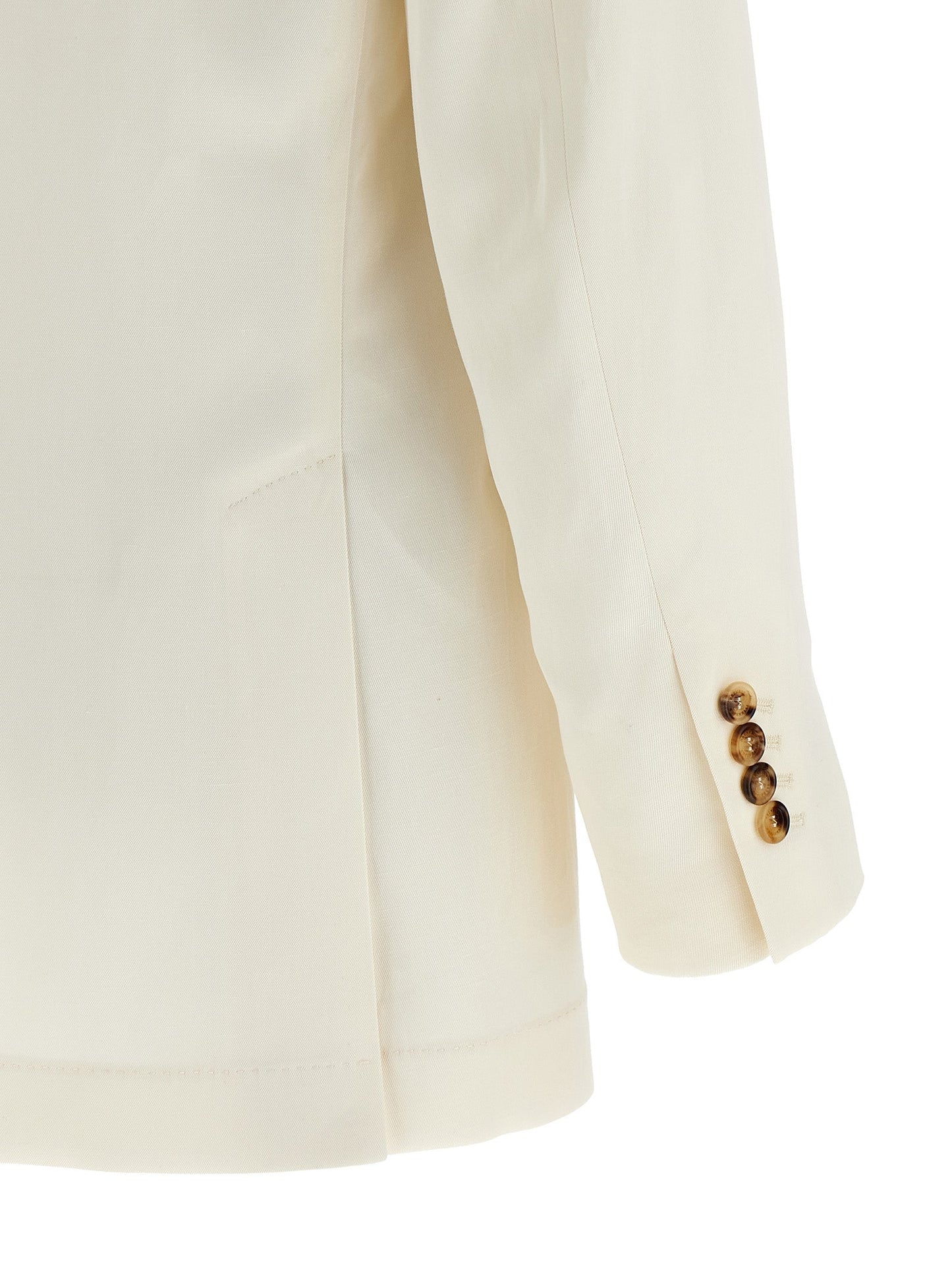Brunello Cucinelli Men Linen Silk Blazer