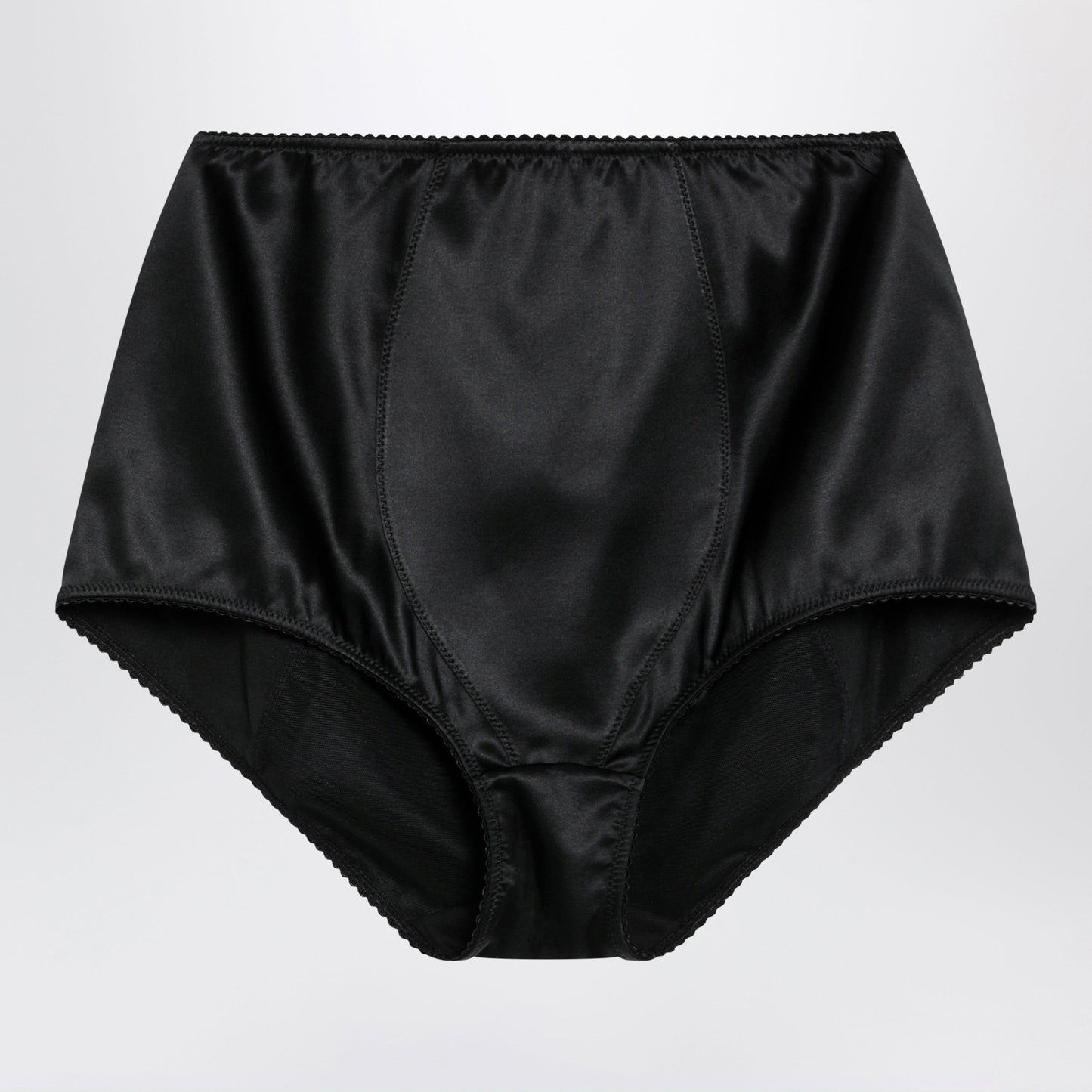 Dolce&Gabbana Black Satin Culottes Women
