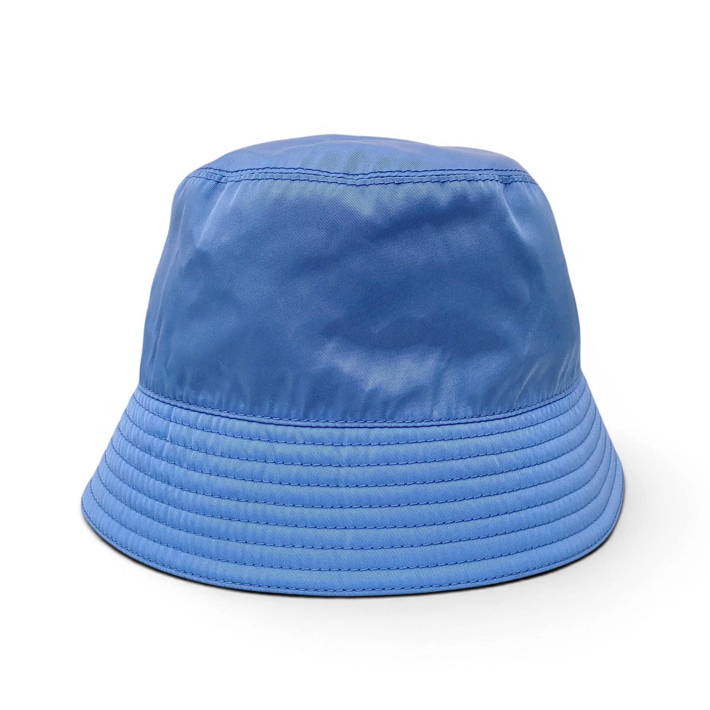 PRADA BABY BLUE RE-EDITION NYLON BUCKET HAT- SIZE M