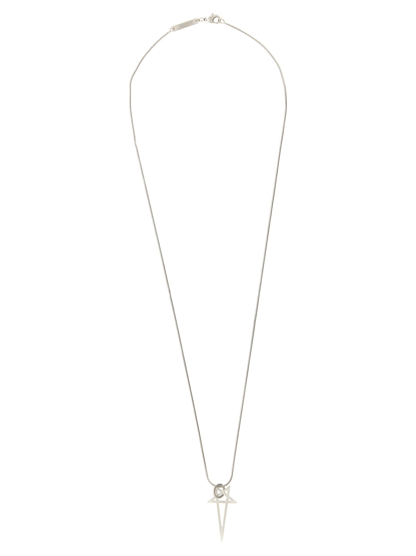 Rick Owens Women 'Pentagram' Necklace