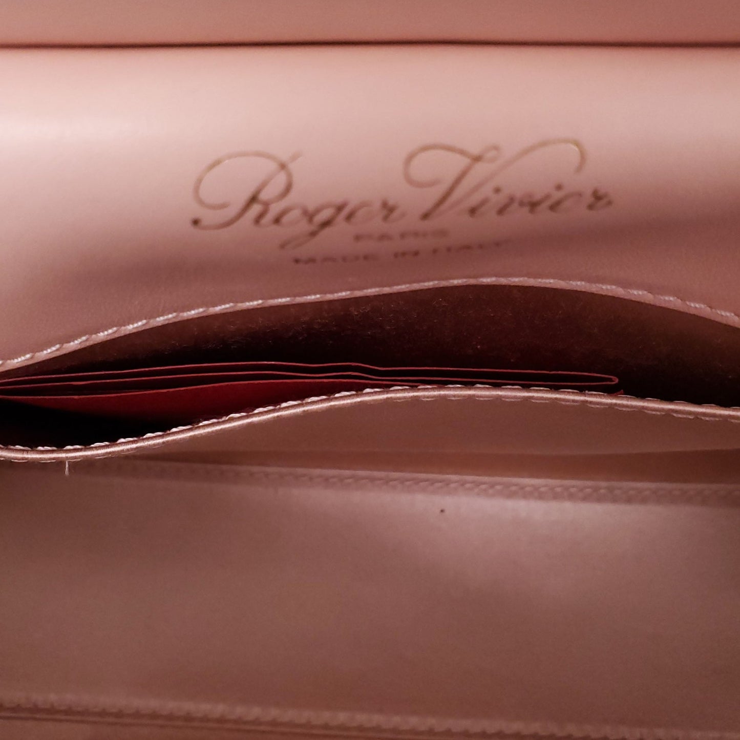 ROGER VIVIER VELVET CRYSTAL EVENING BAG