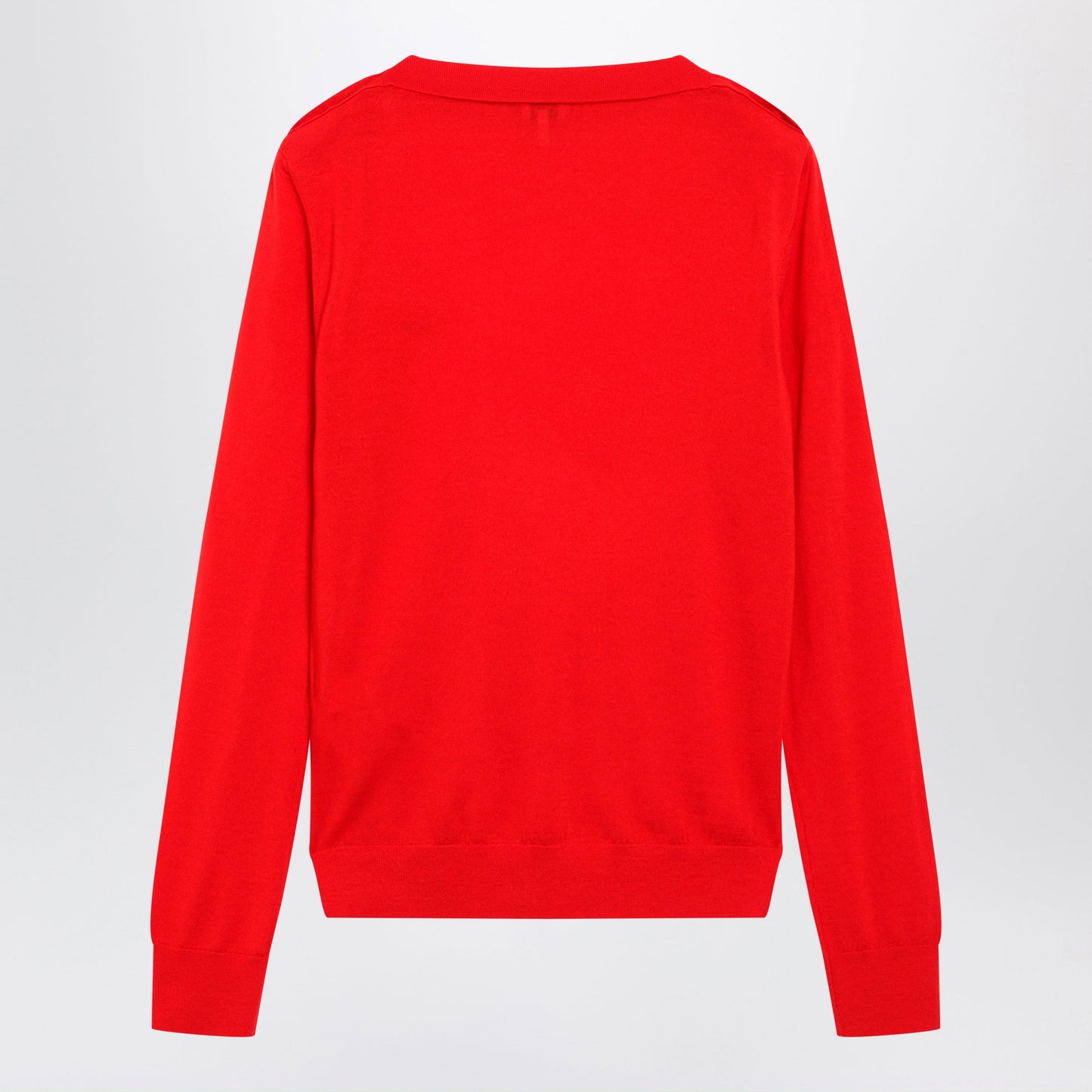 Loewe Light Merino Wool Sweater In Red Women