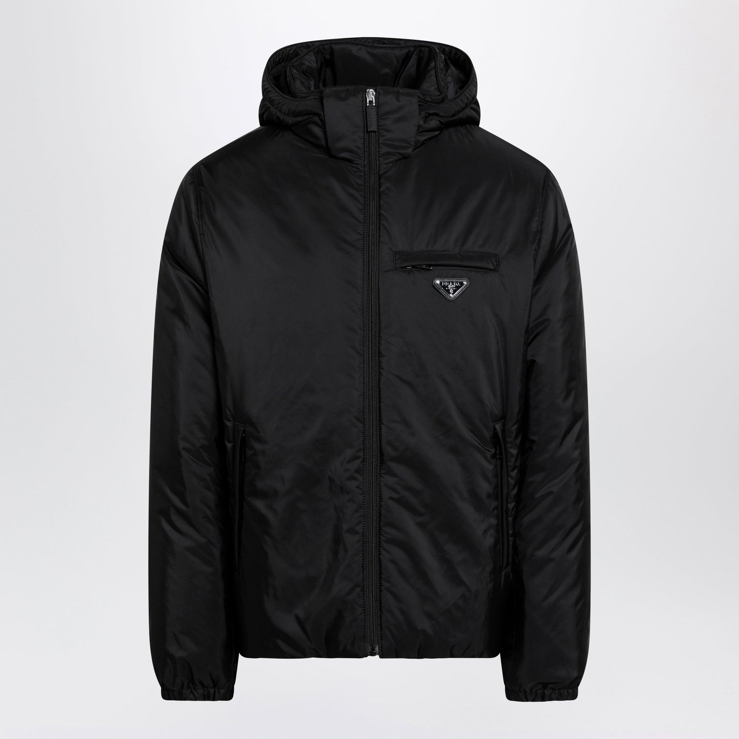 Prada Black Re-Nylon Down Jacket Men