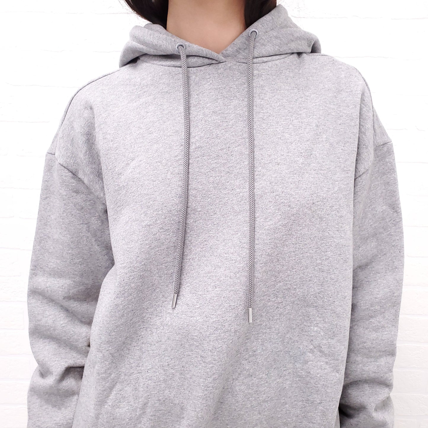 STELLA MCCARTNEY GREY LOGO HOODIE - SIZE S