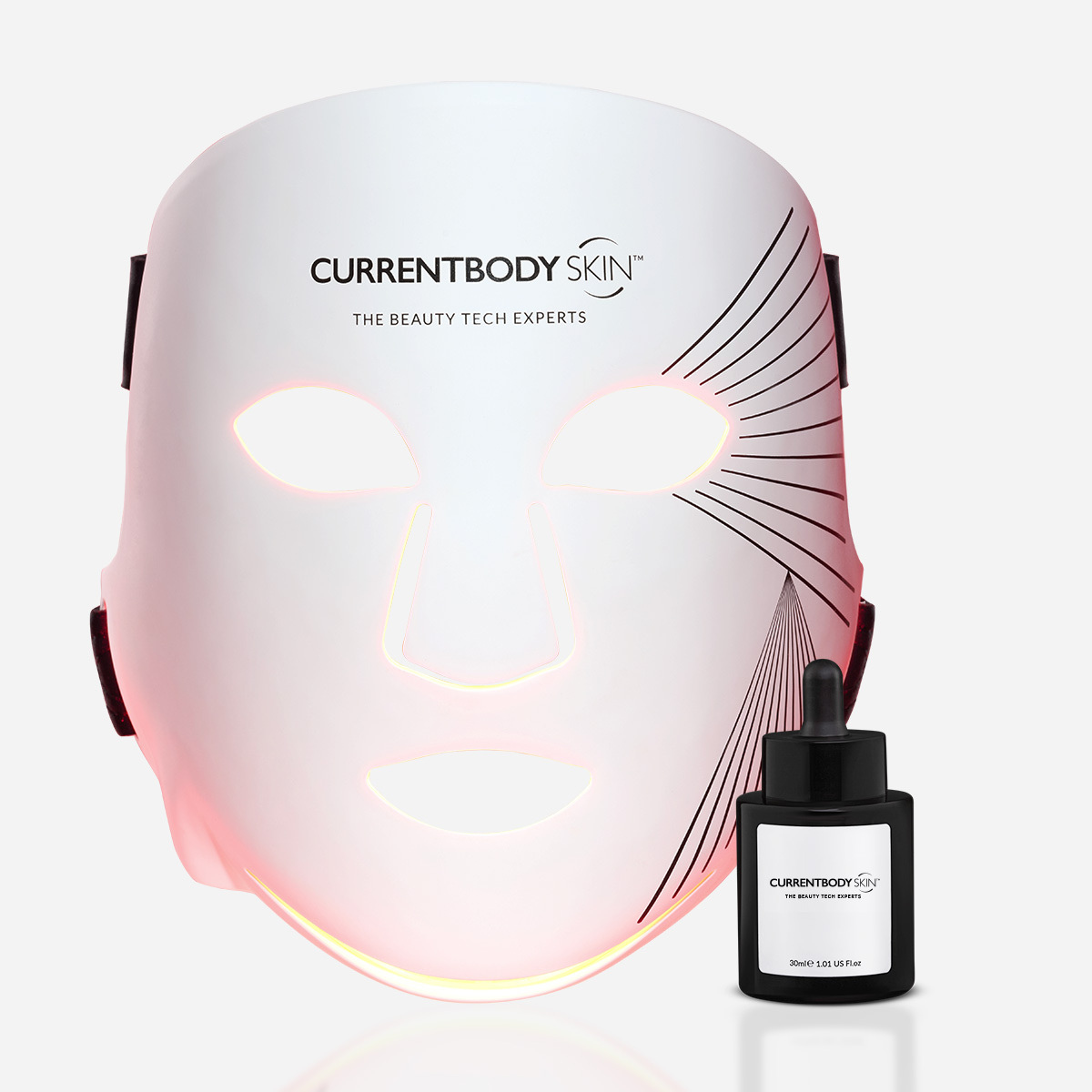 CurrentBody Skin LED Face Mask Series 2 & Green Tea Serum - Exclusive Offer