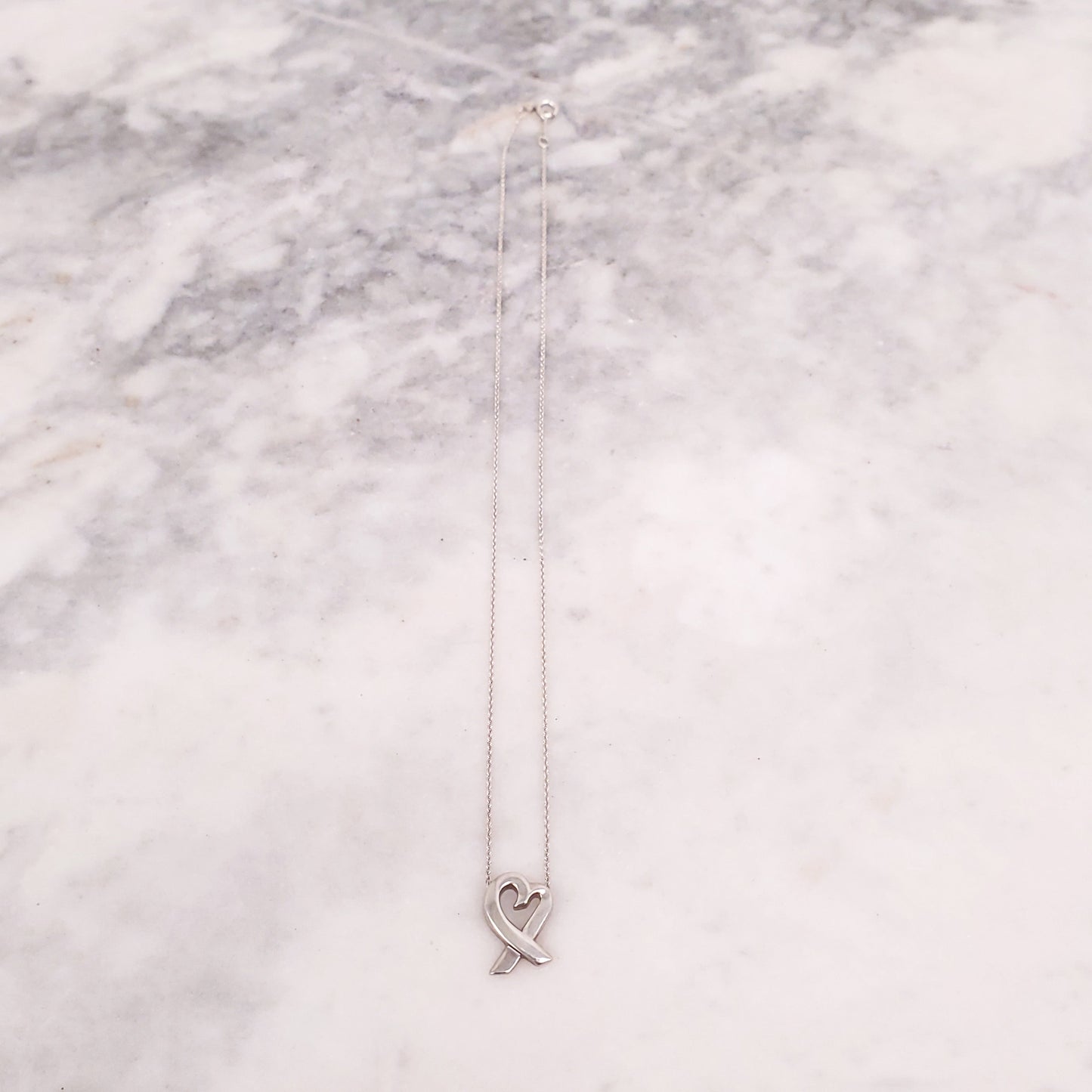 TIFFANY & CO. OPEN HEART NECKLACE