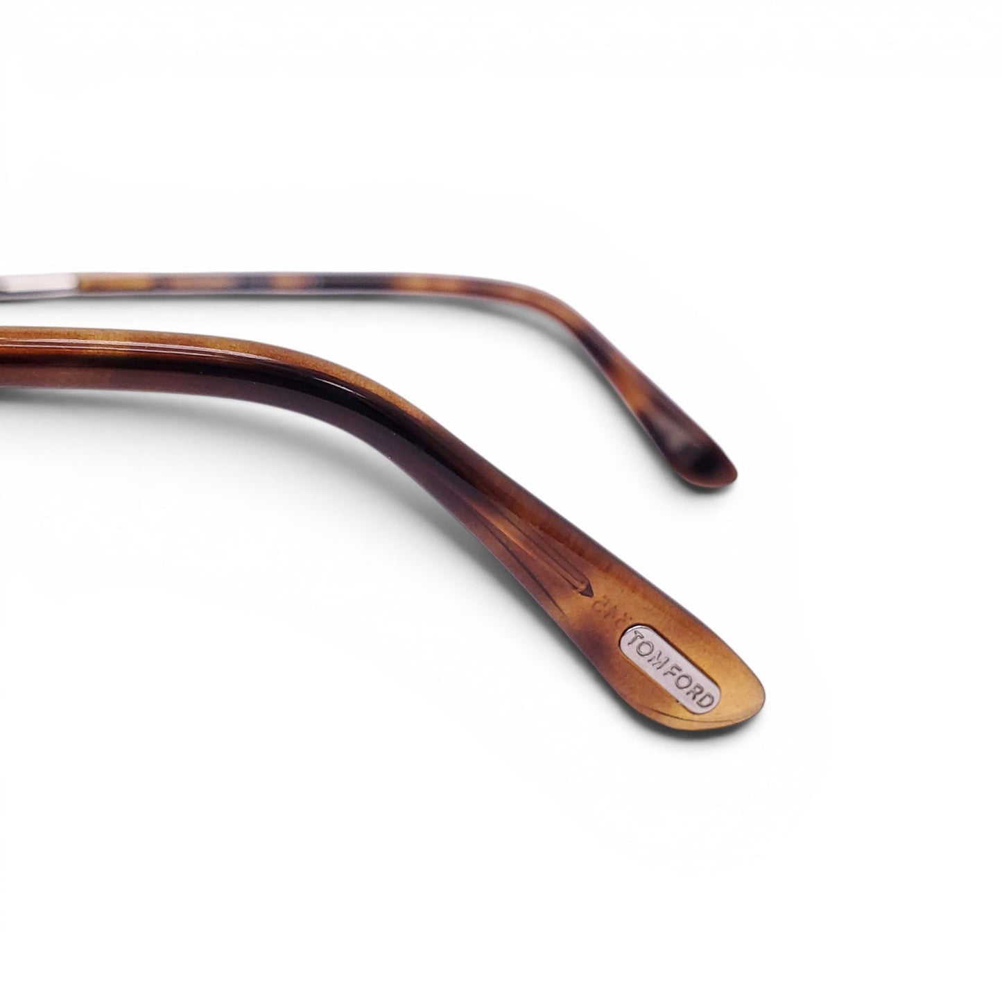 TOM FORD AVIATOR SUNGLASSES WITH TORTOISE SHELL DETAIL