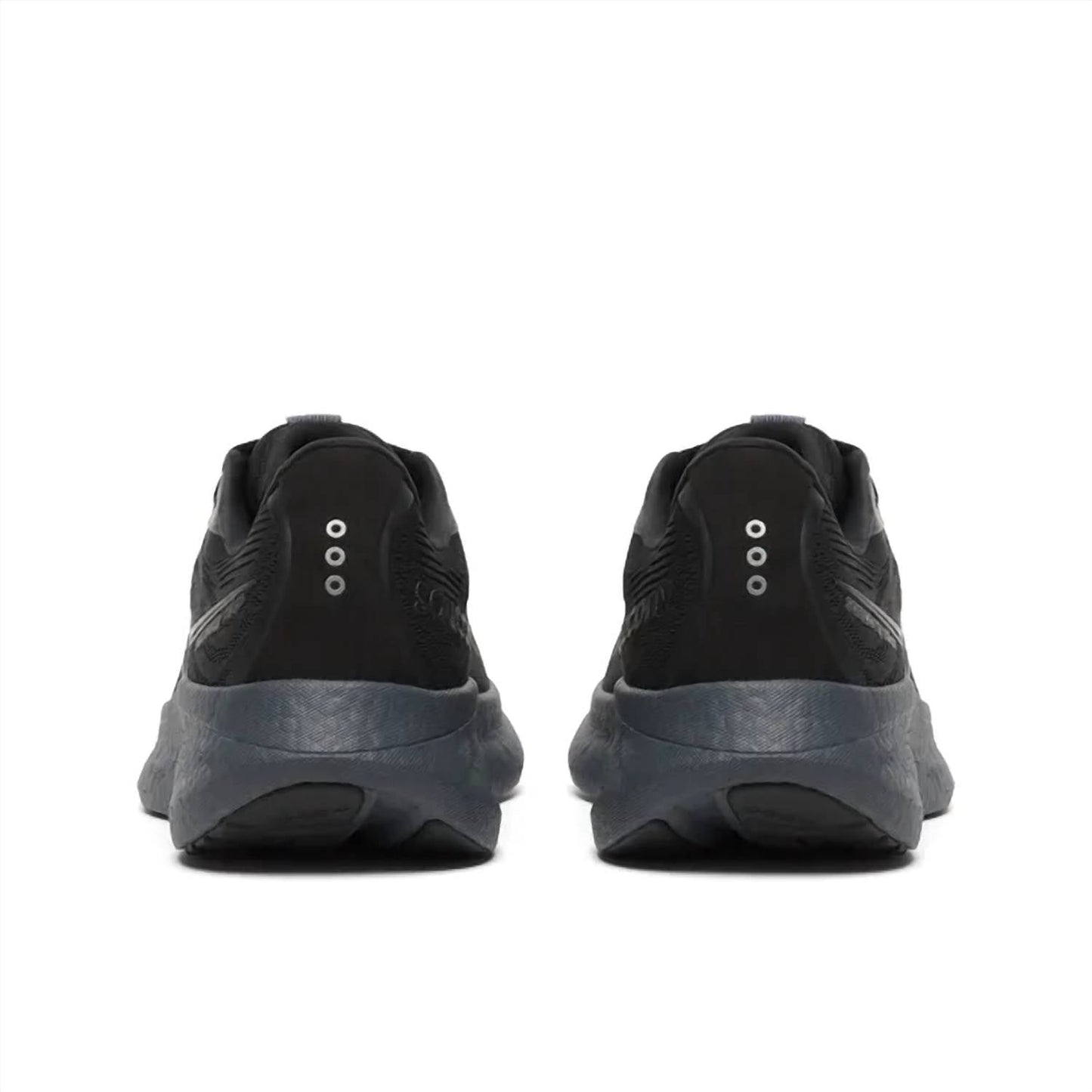Men's Ride 18 Running Shoes In Black Shadow