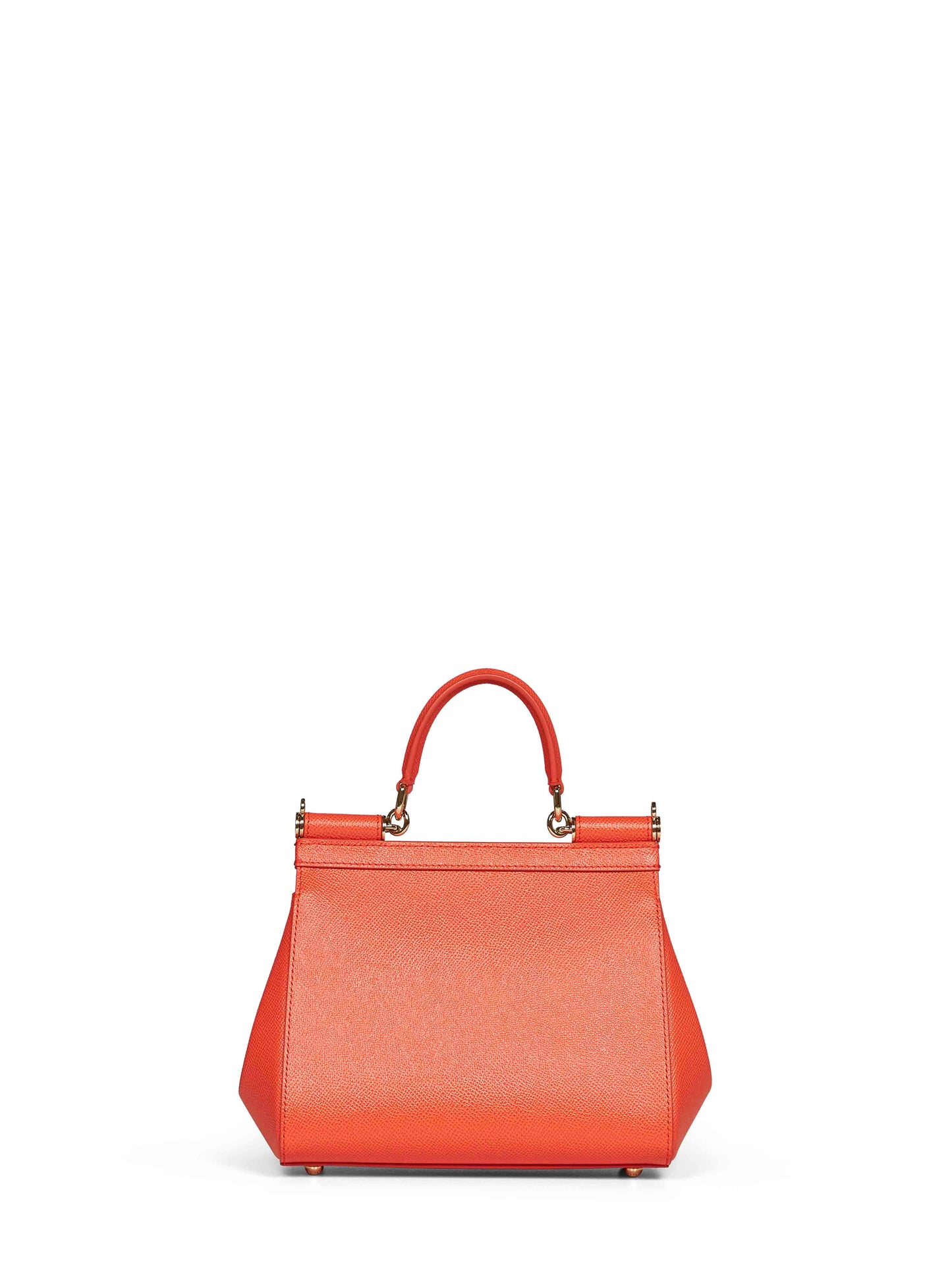 Dolce & Gabbana Women Orange Small Sicily Handbag