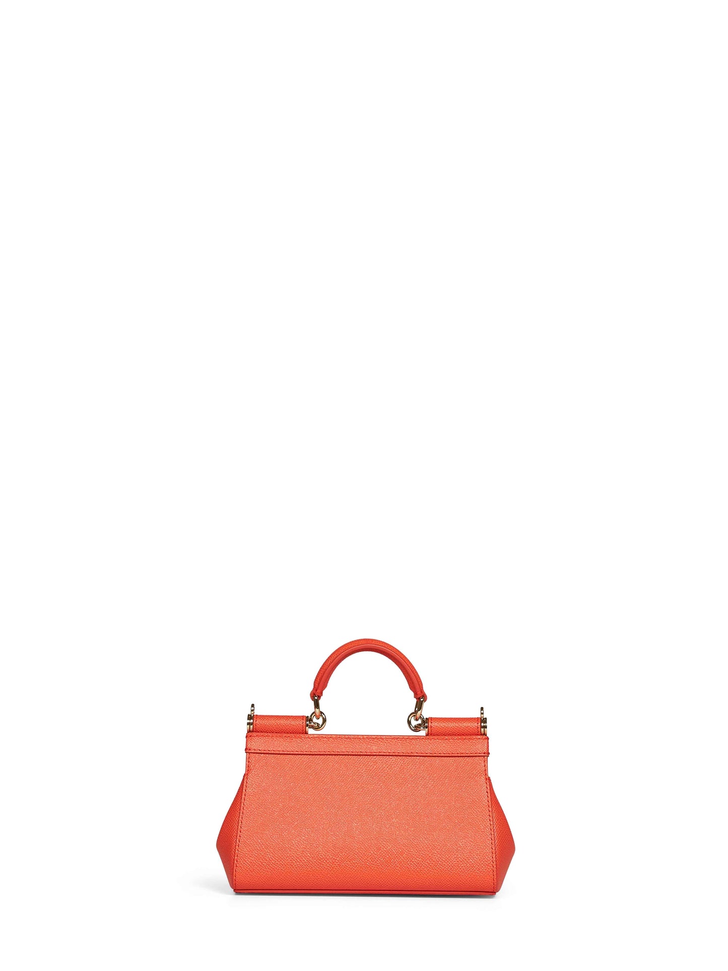 Dolce & Gabbana Women Orange Mini Sicily Handbag