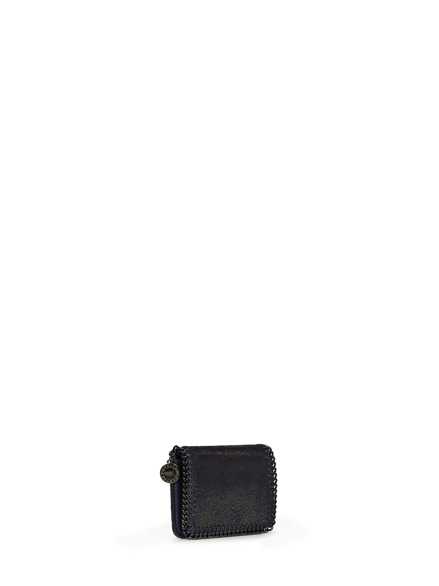 Stella Mccartney Women Dark Navy Falabella Bi-Fold Wallet