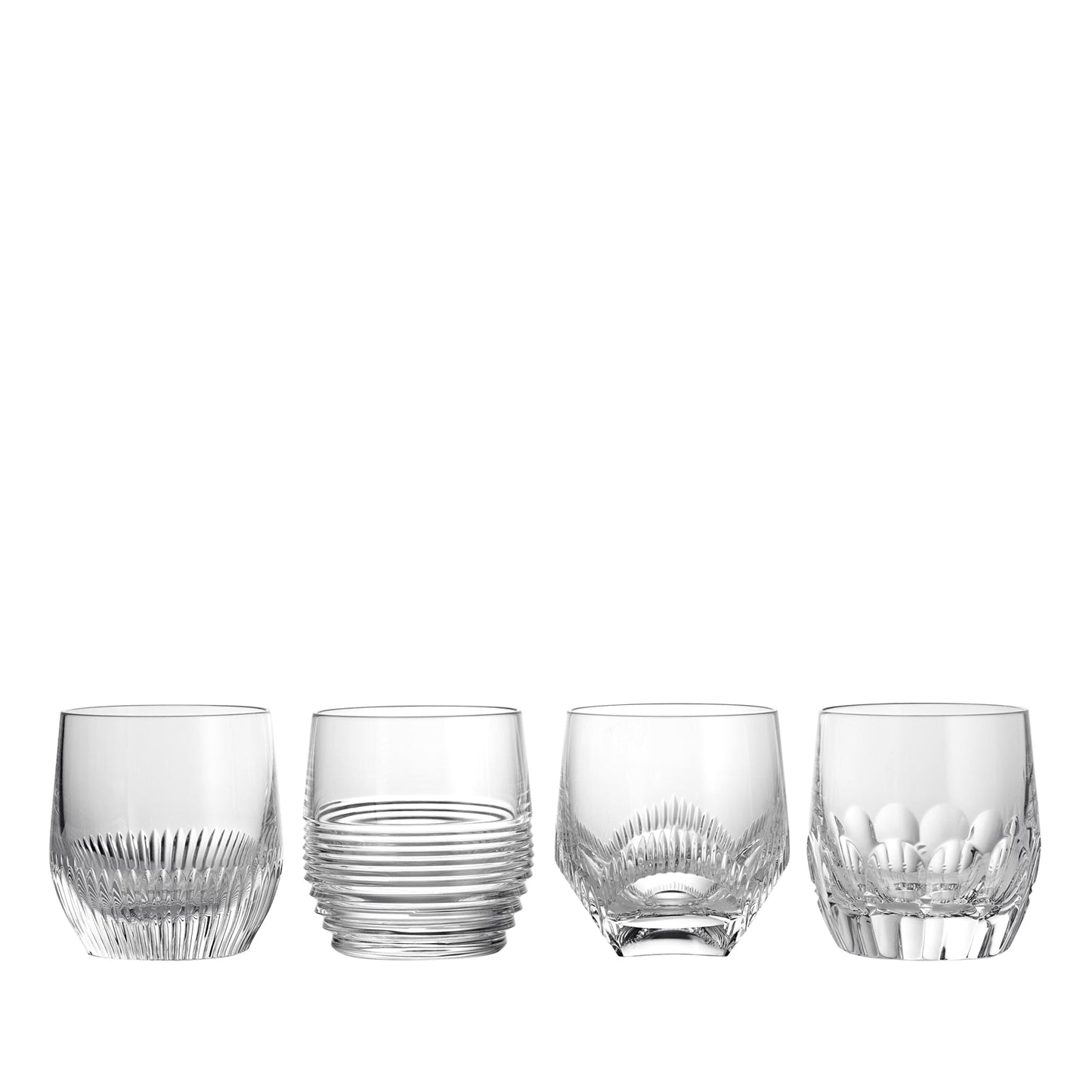 Mixology Double Old Fashioned 250ml 8floz, Set of 4