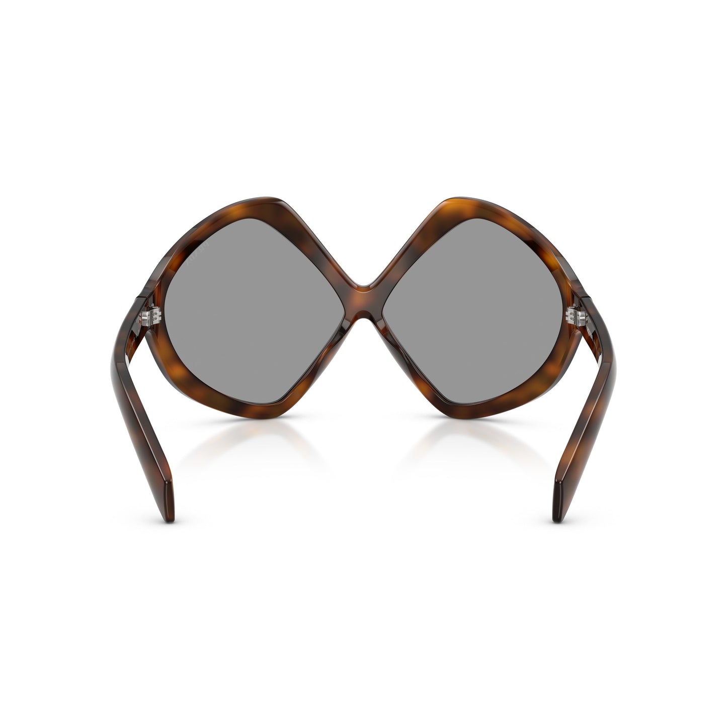 0pr B21s Oversized Geometric Tortoiseshell Sunglasses