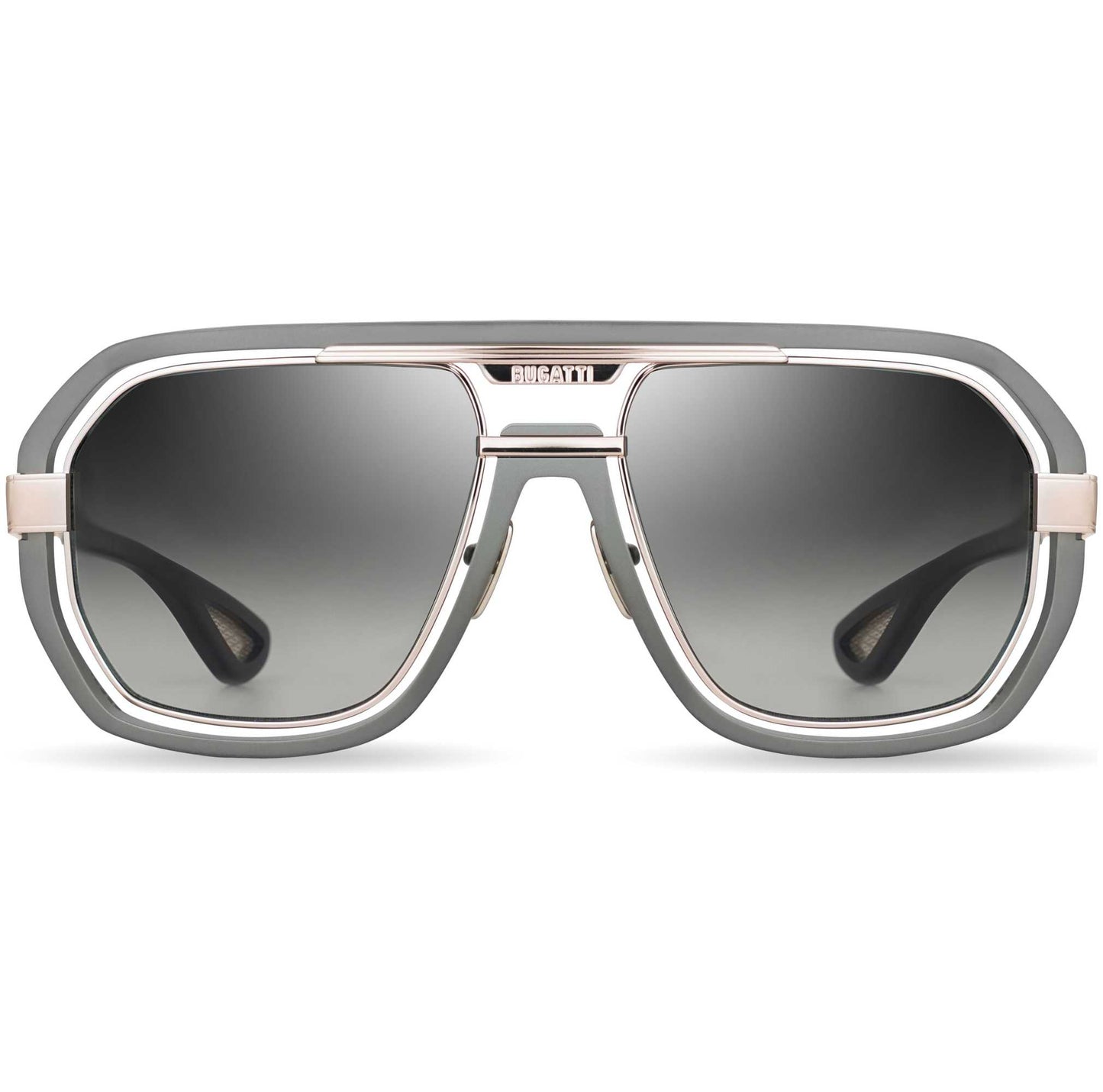Bugatti Men's 58 mm Grey Sunglasses