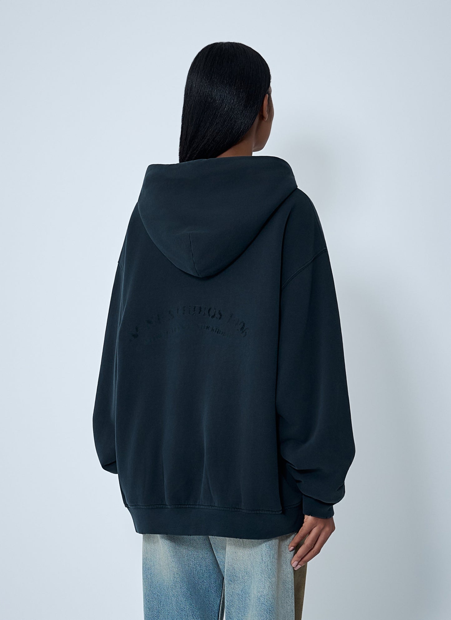 Acne Studios Women Zip-Up Hooded Sweatshirt