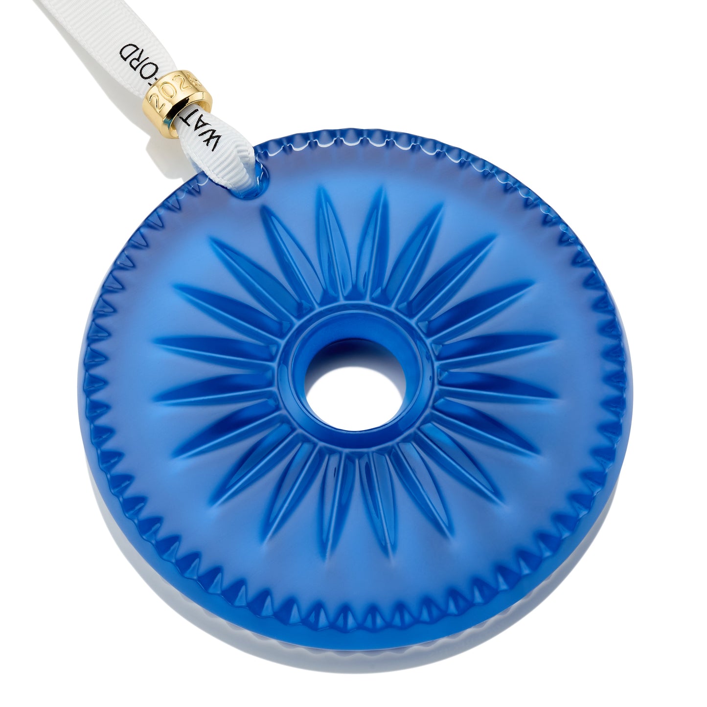 New Year Disc Firework Blue