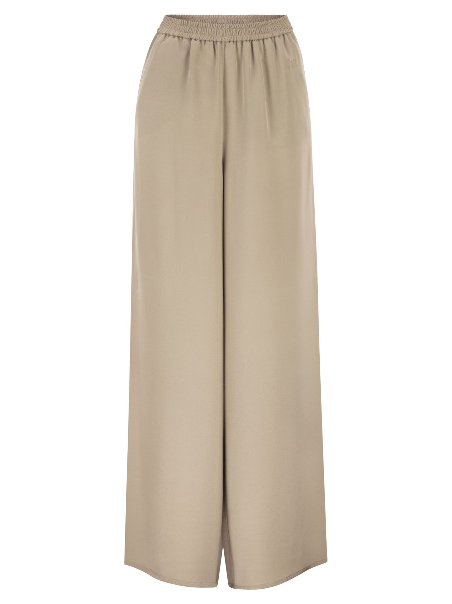 Max Mara Women Mxmvolonta - Pure Silk Wide-Leg Trousers