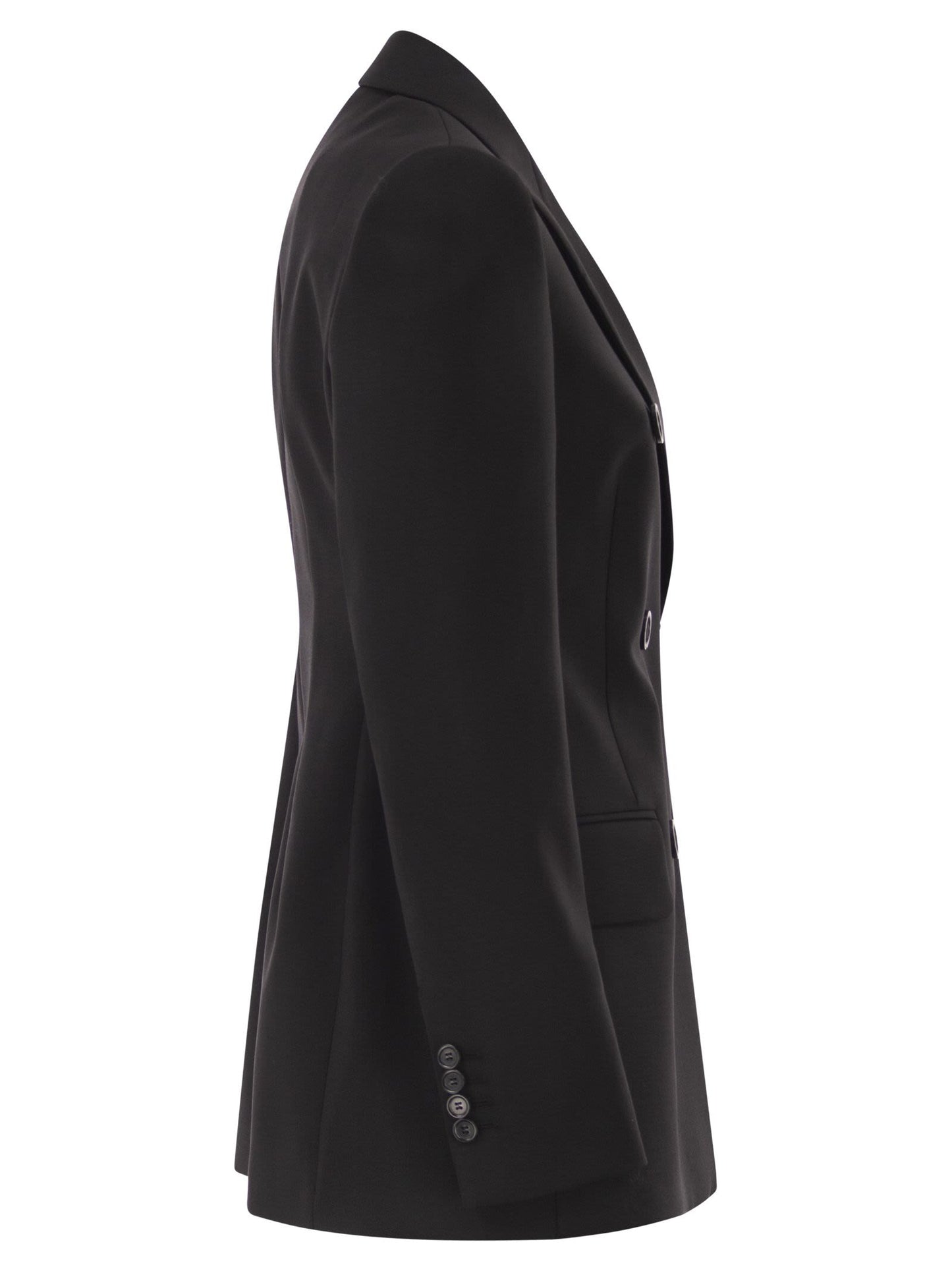 Sportmax Women Spxadamo - Tailored Double-Breasted Virgin Wool Blazer