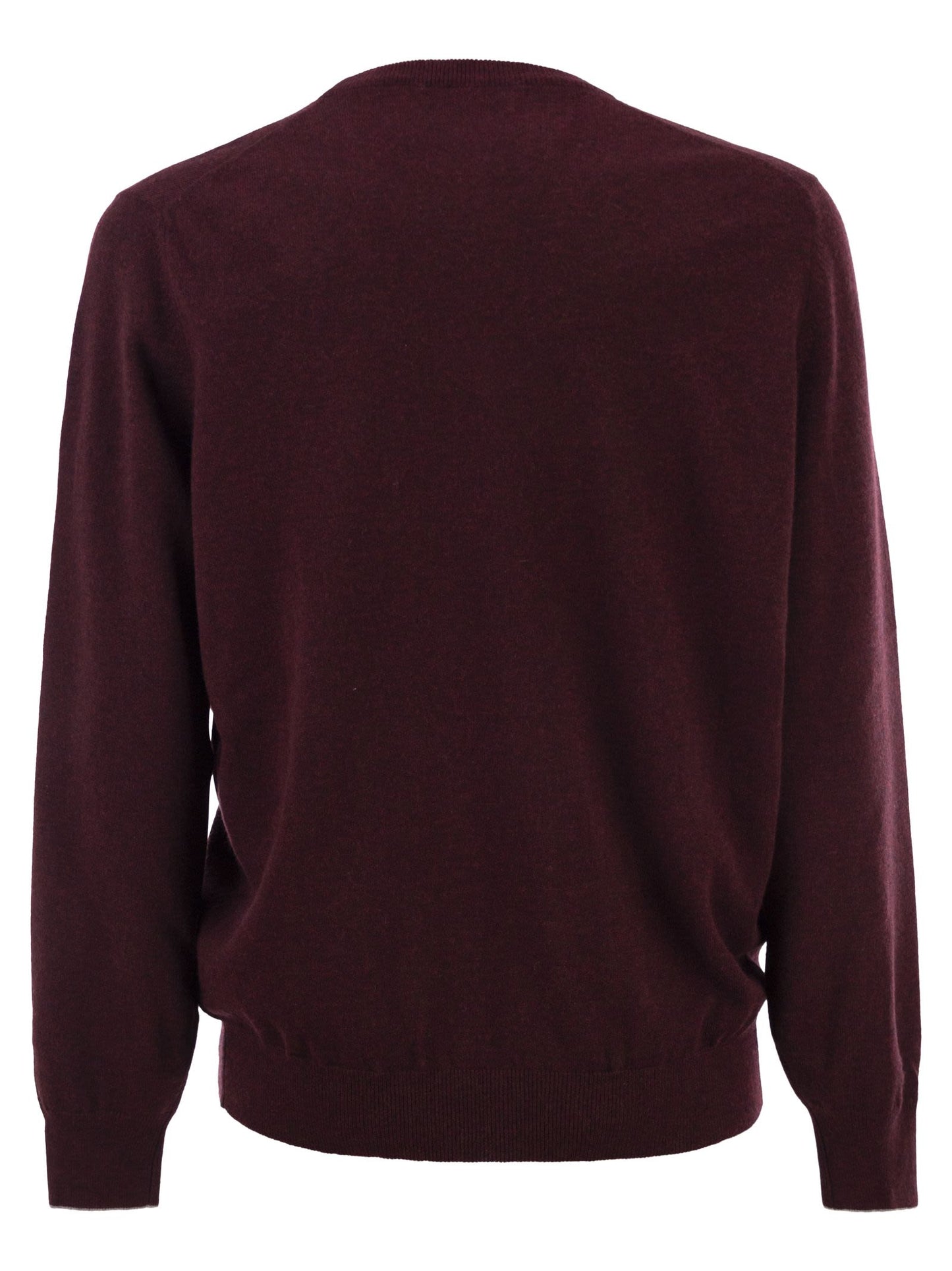 Brunello Cucinelli Men Pure Cashmere Crew-Neck Sweater