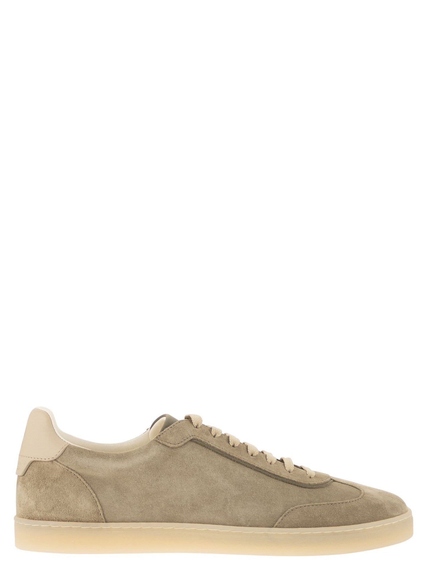 Brunello Cucinelli Men Suede Trainers