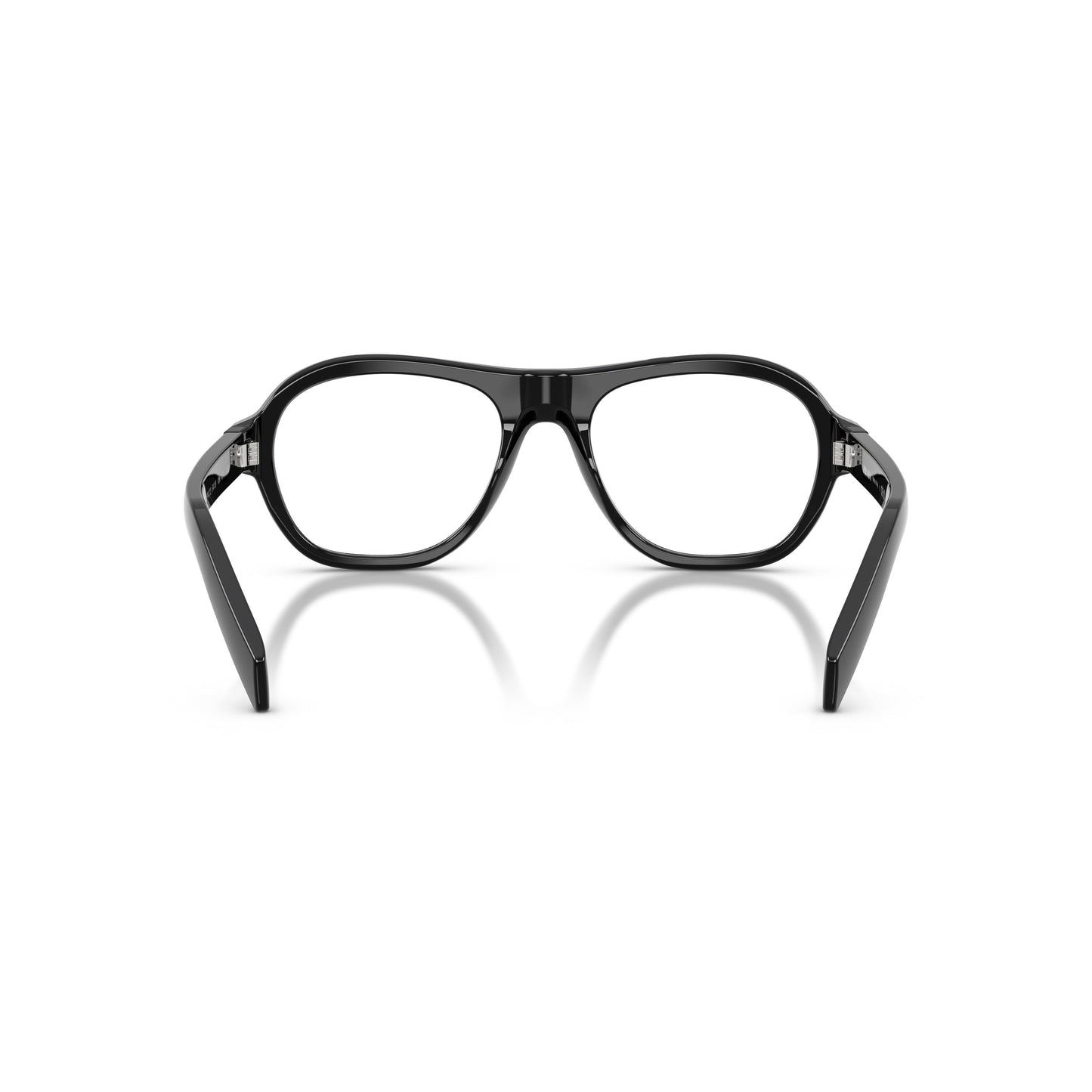0pr C12v Oversized Rectangular Black Acetate Sunglasses